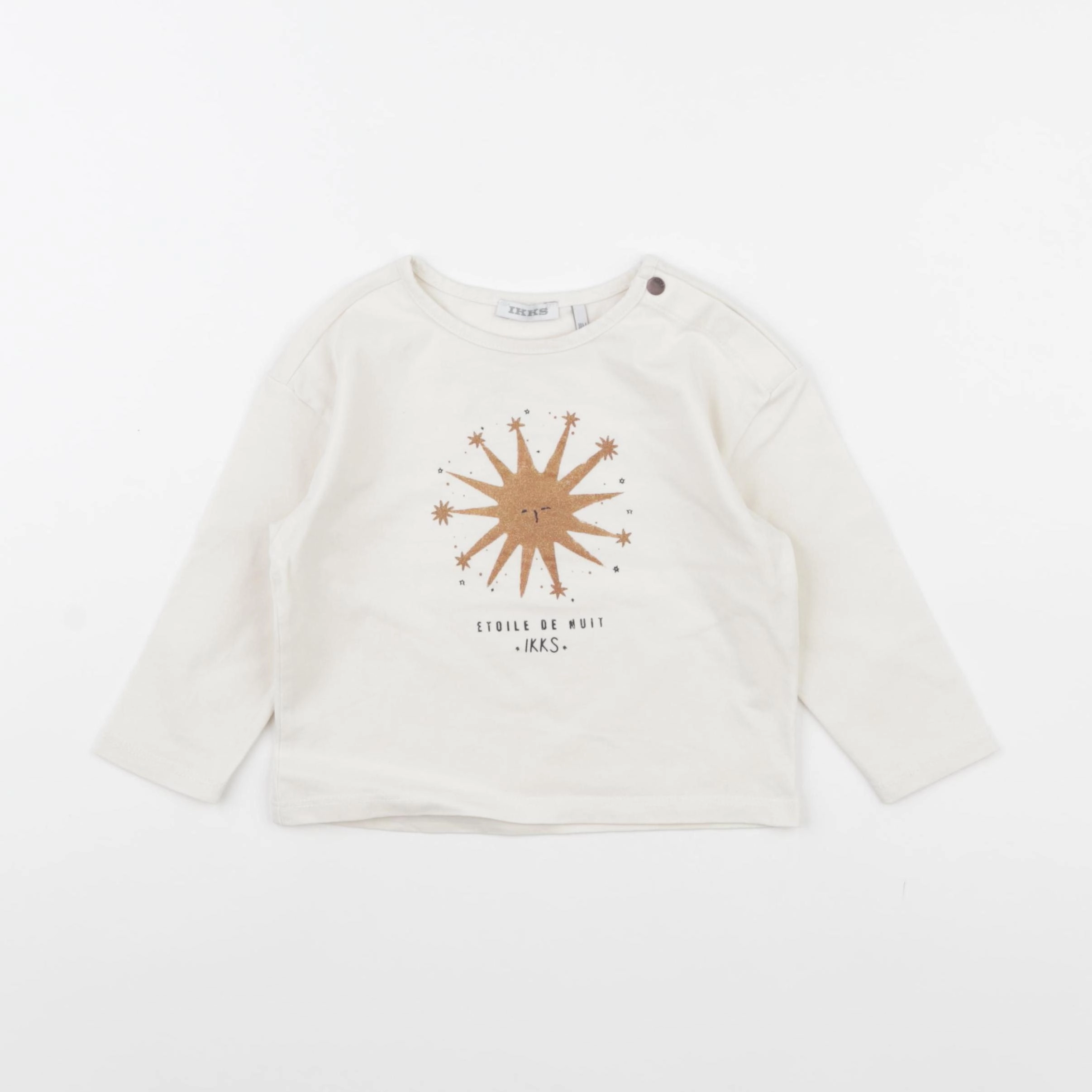 IKKS - tee-shirt blanc - 18 mois