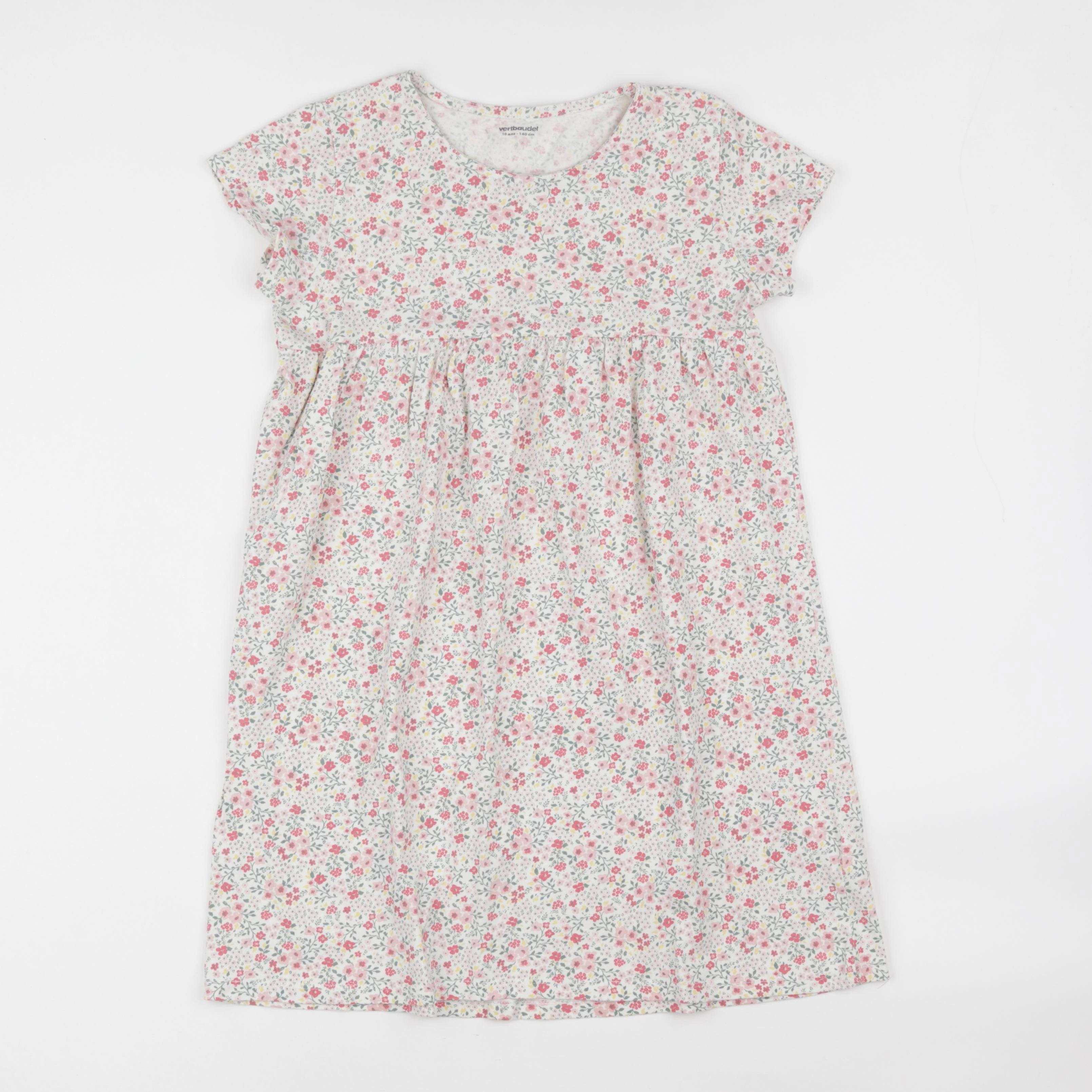 Vertbaudet - robe multicolore - 10 ans