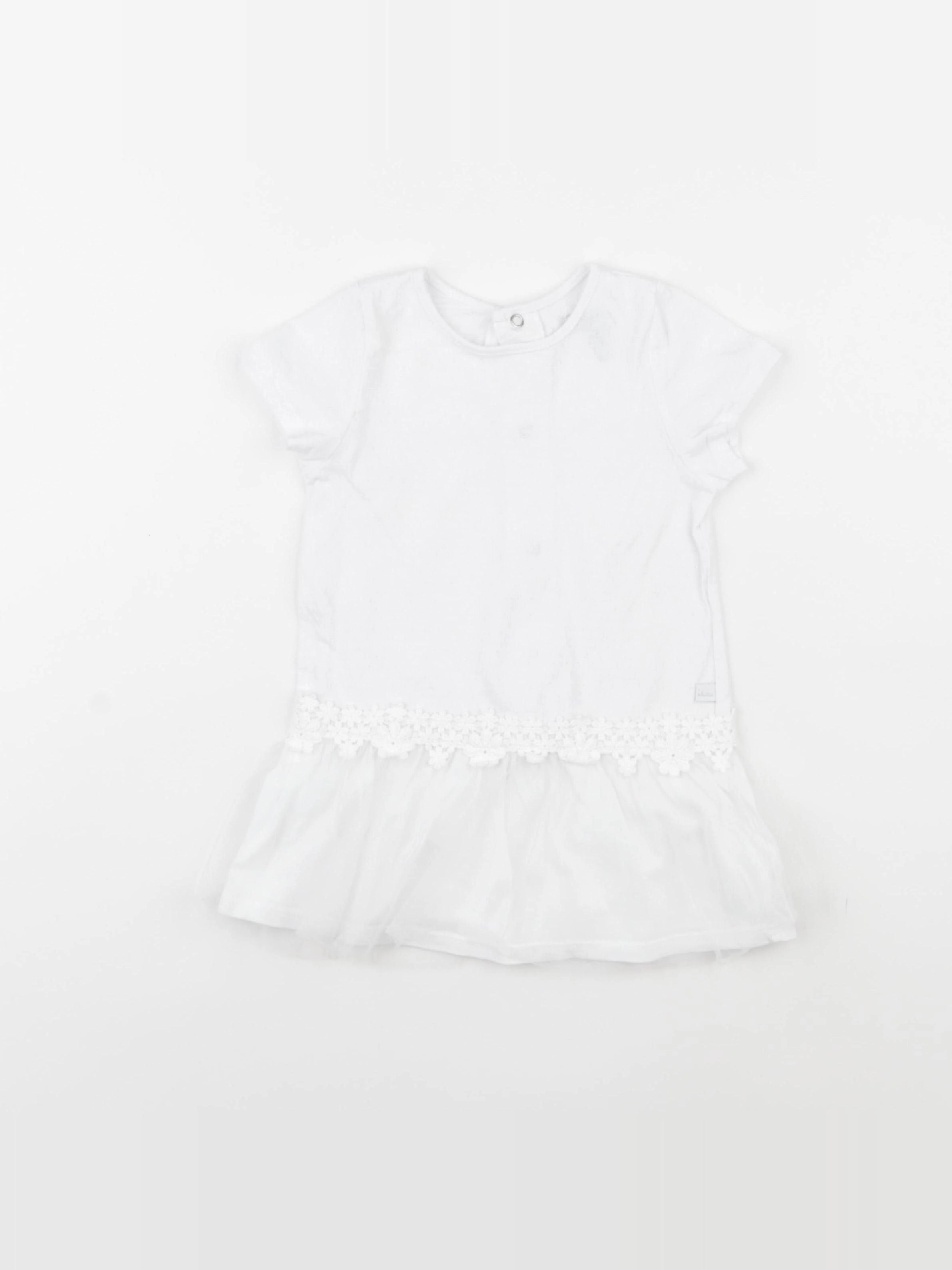 IKKS - robe blanc - 18 mois