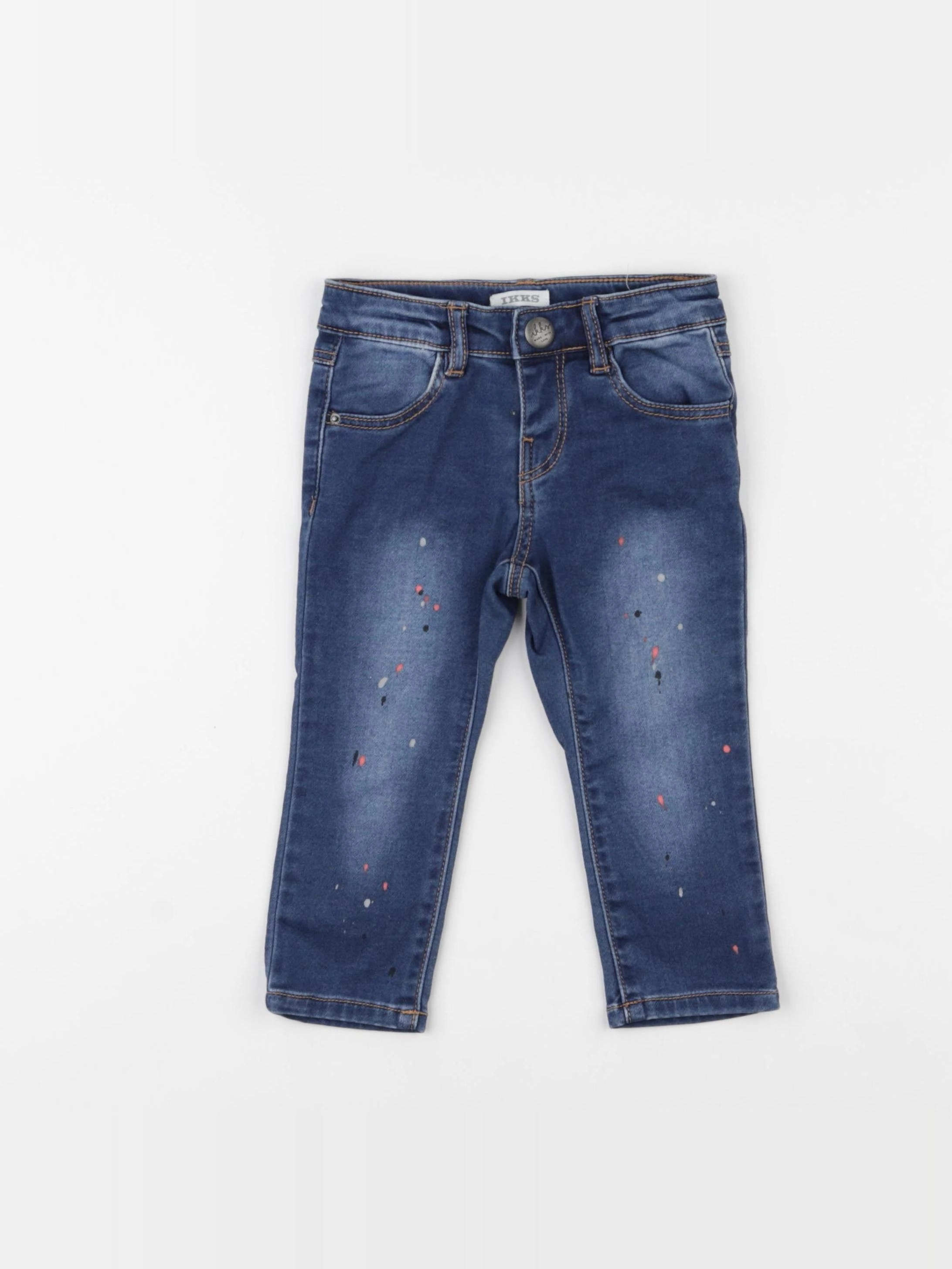IKKS - jean bleu - 12 mois