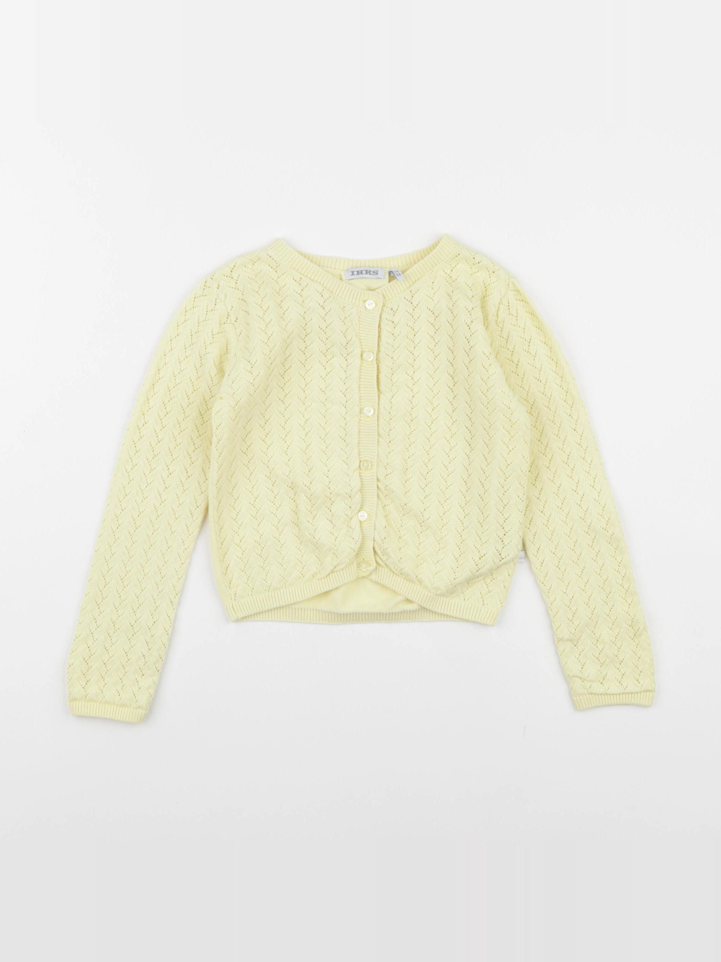 IKKS - gilet jaune - 3 ans