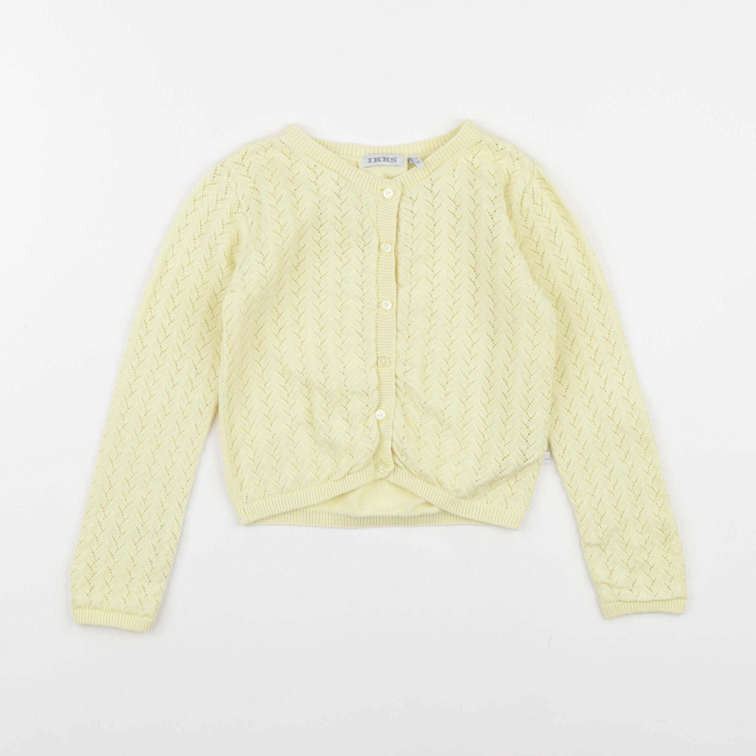IKKS - gilet jaune - 3 ans