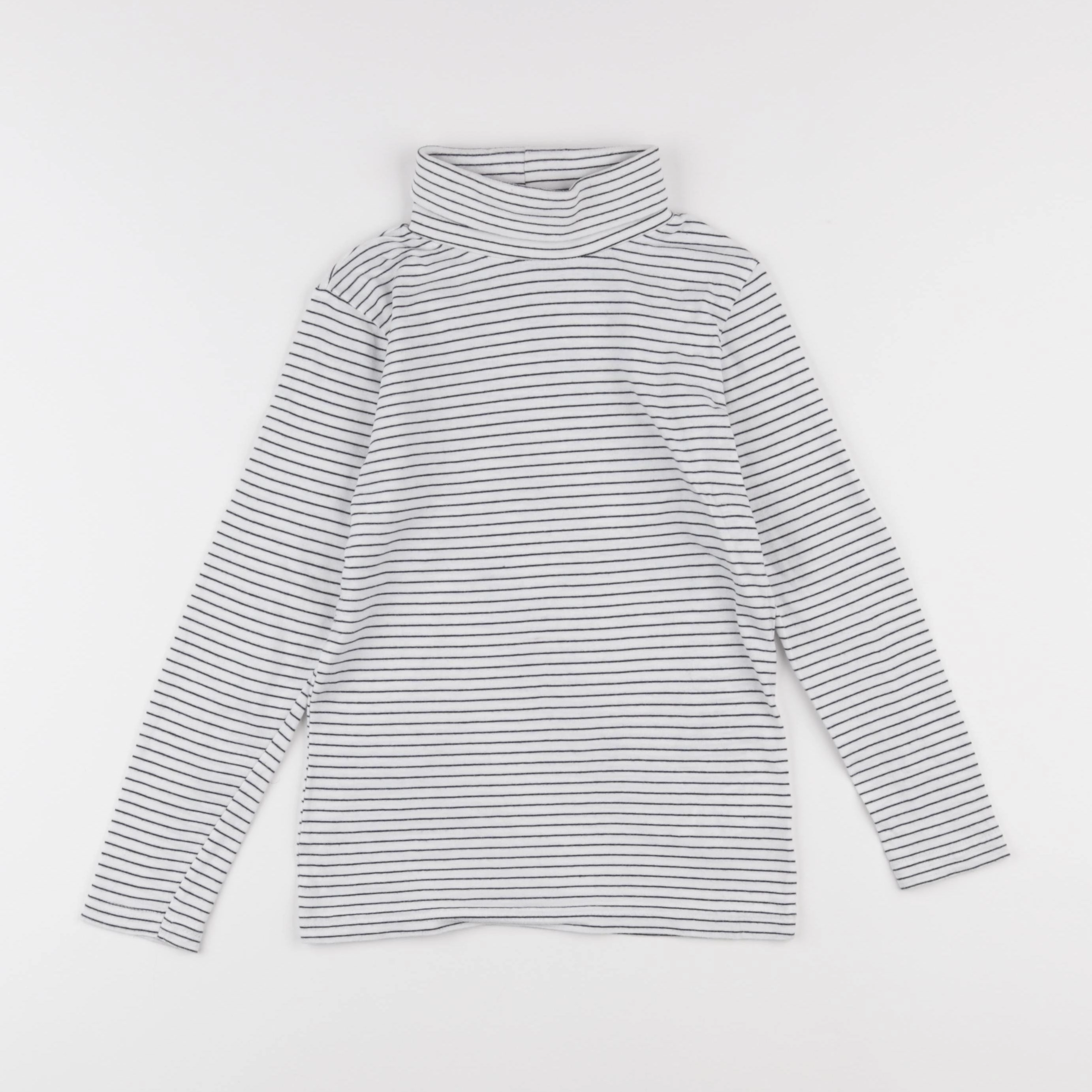 Vertbaudet - sous-pull blanc - 8 ans