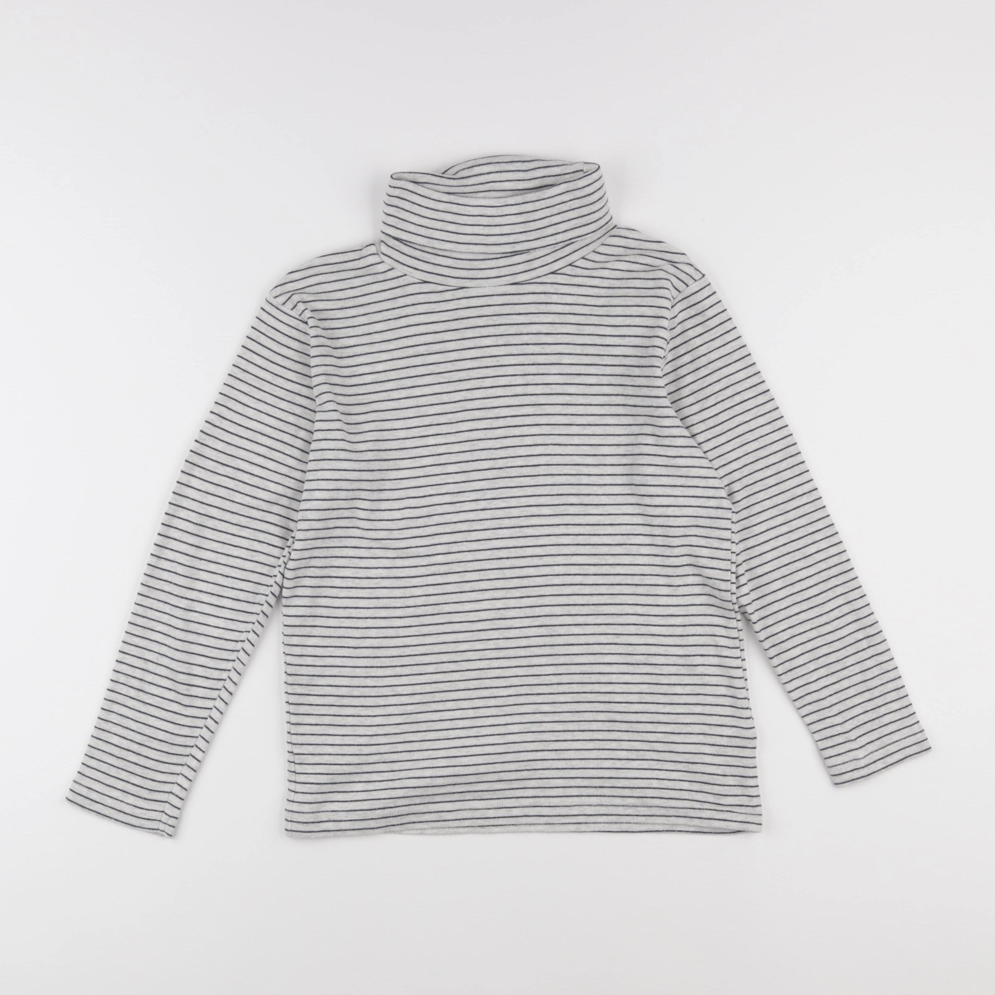 Vertbaudet - sous-pull gris - 10 ans