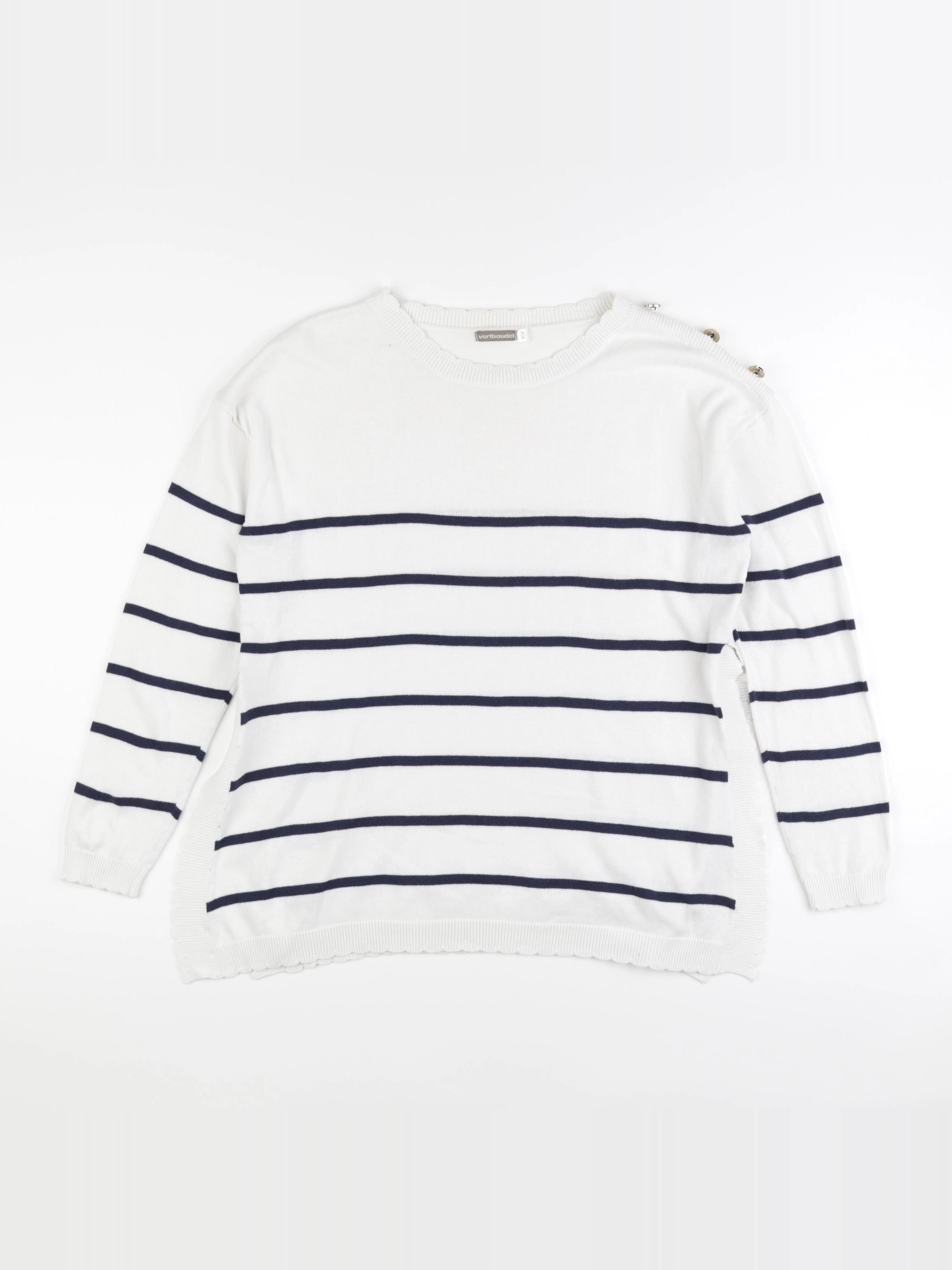 Vertbaudet - pull grossesse bleu - 34 à 36