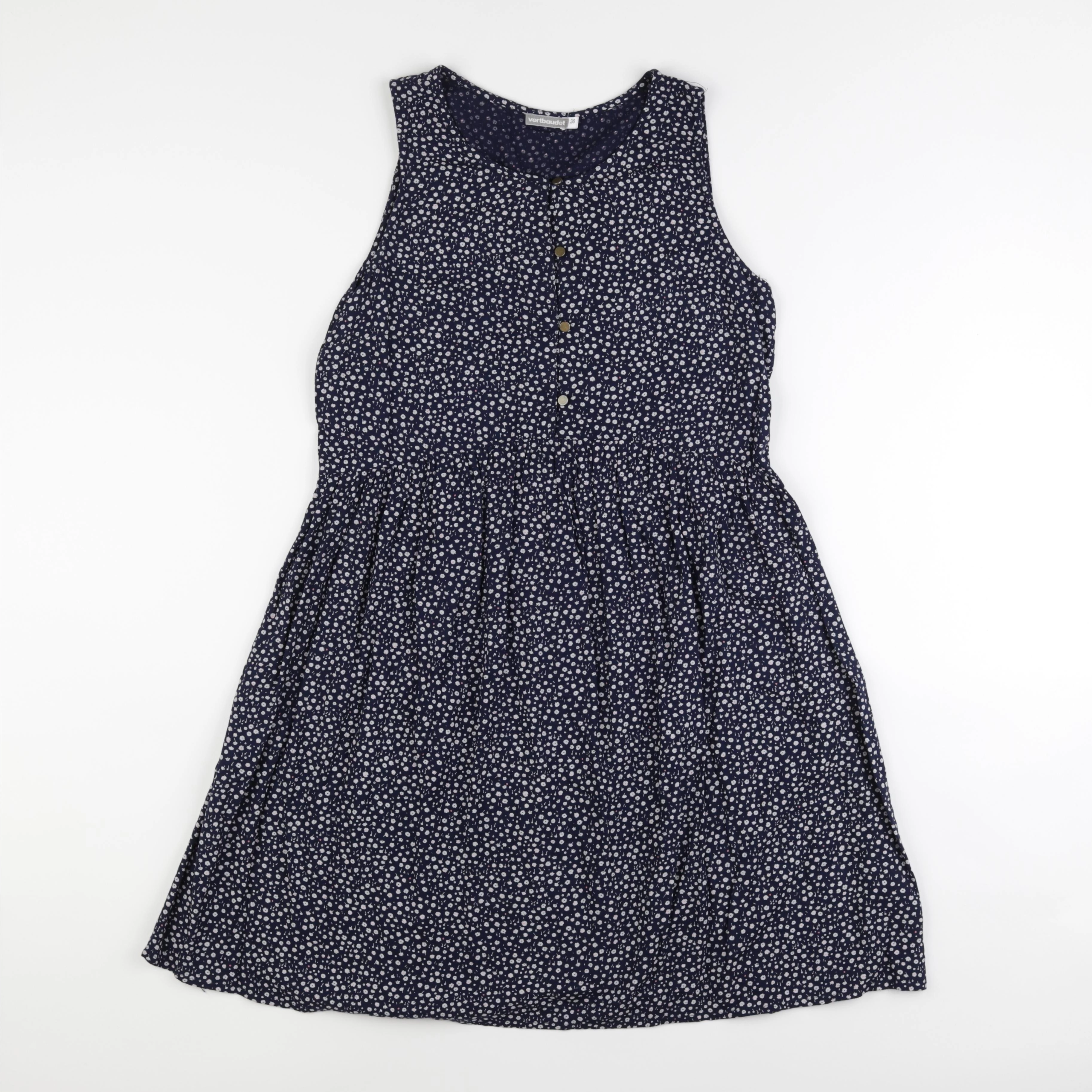 Vertbaudet - robe grossesse bleu - 36