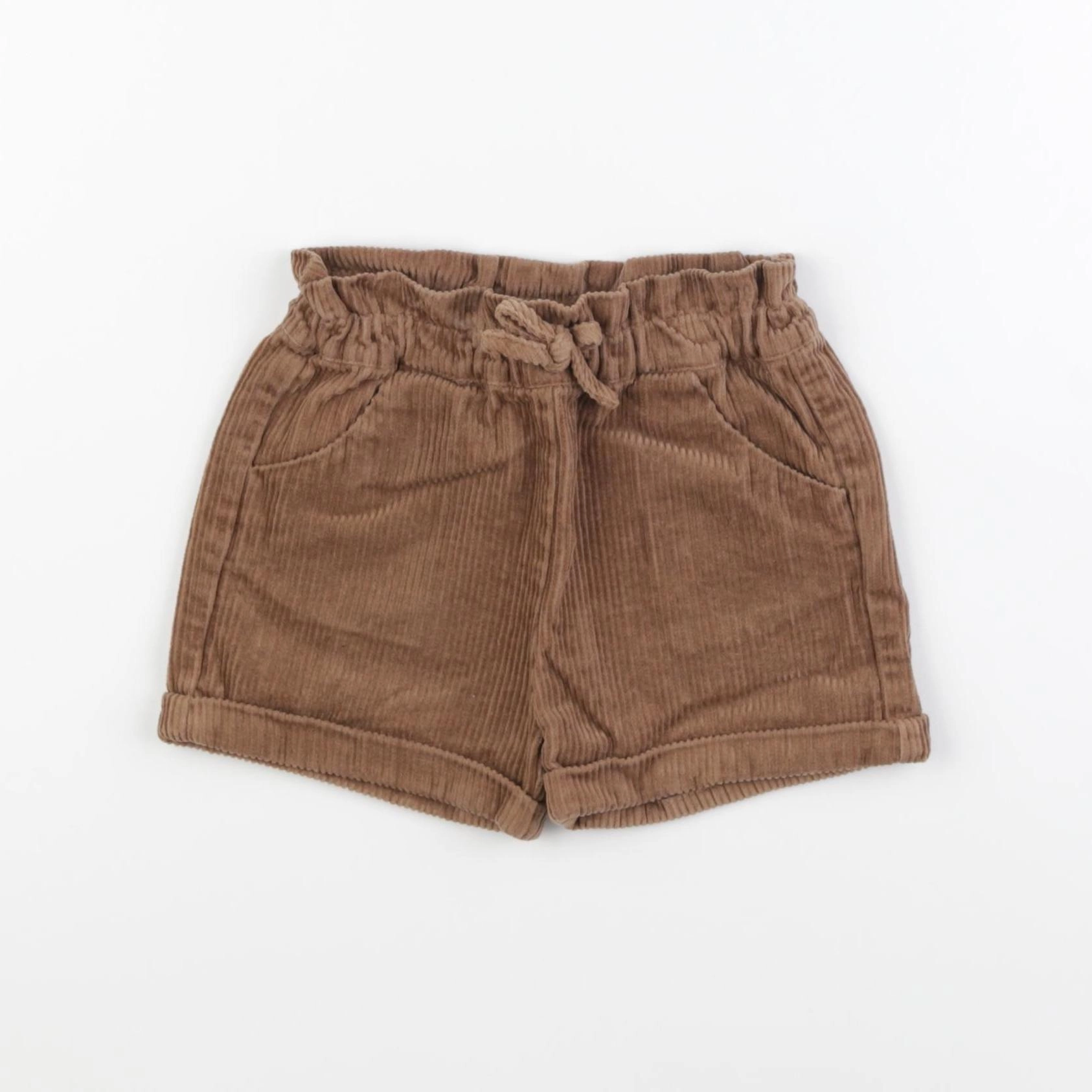Vertbaudet - short marron - 24 mois