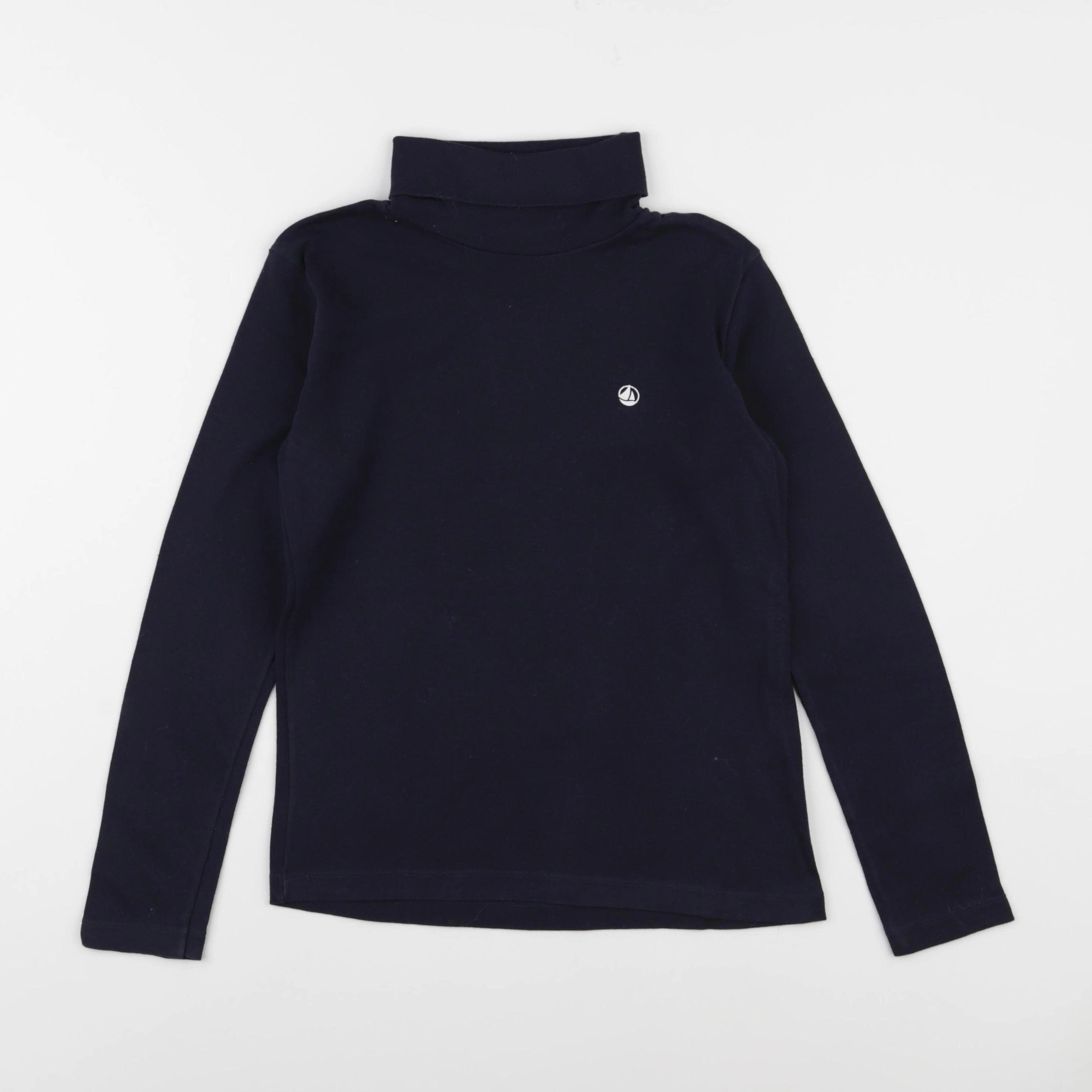 Petit Bateau - sous-pull bleu - 10 ans