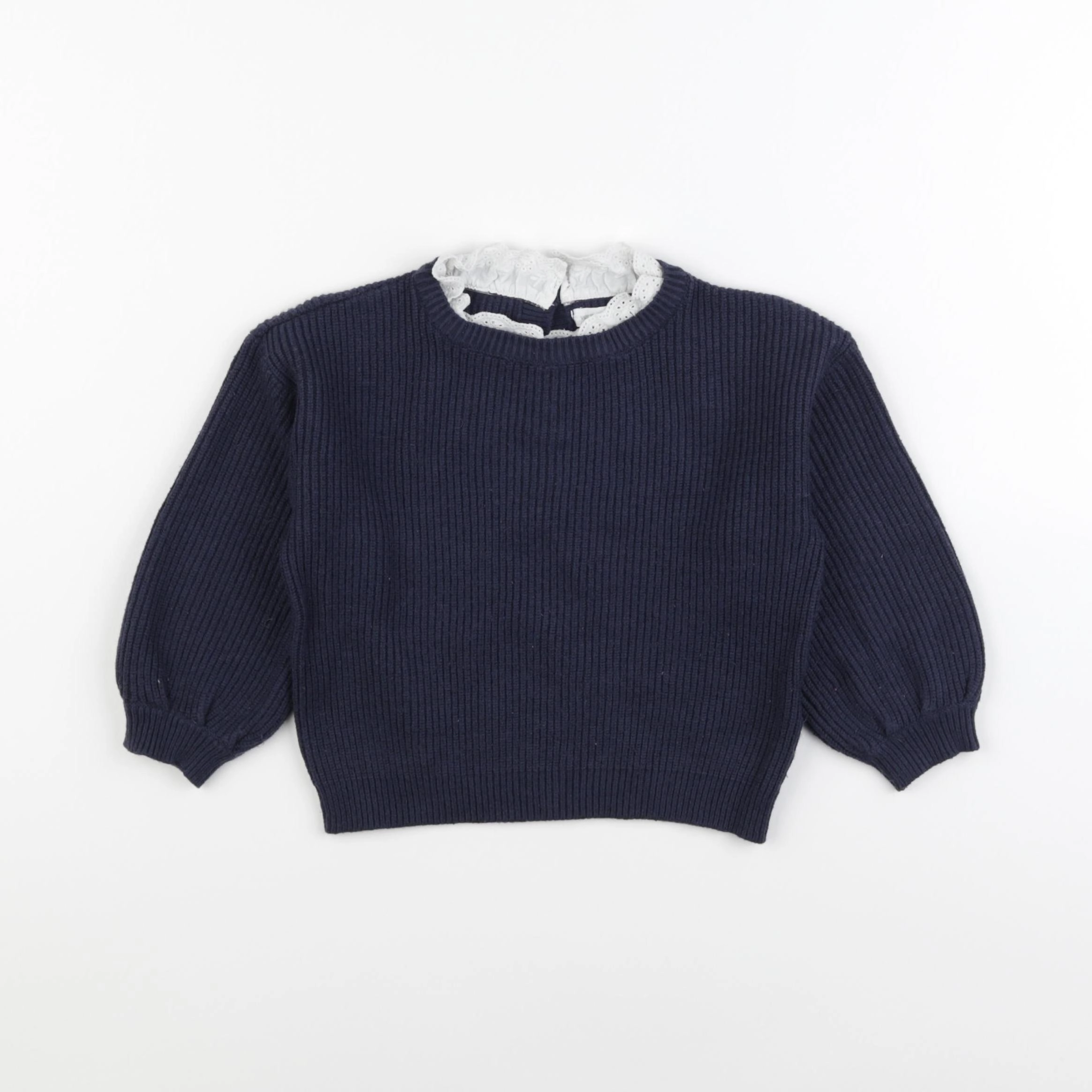Vertbaudet - pull bleu - 24 mois