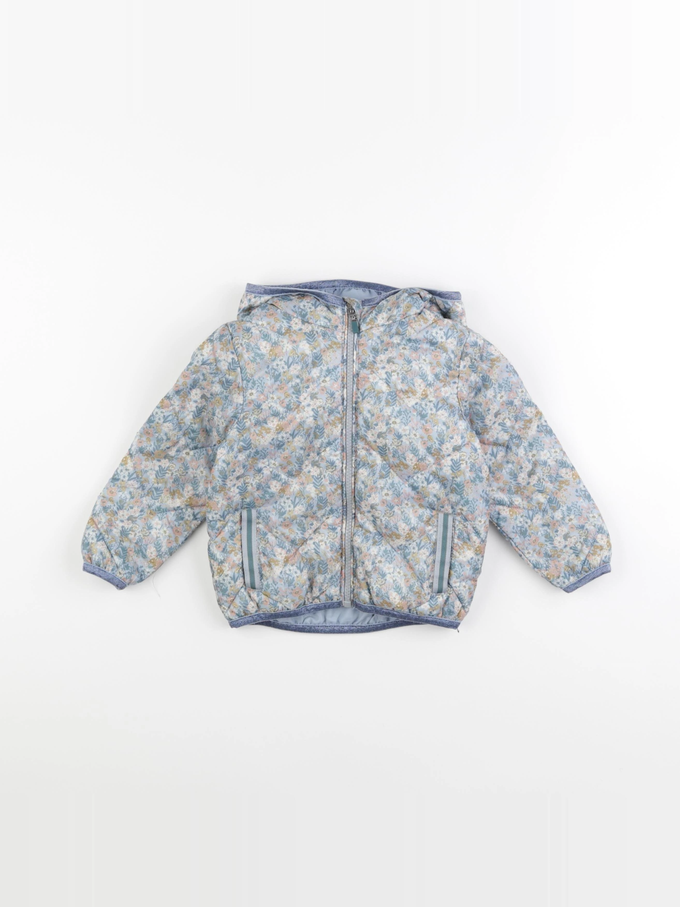 Vertbaudet - doudoune bleu - 2 ans