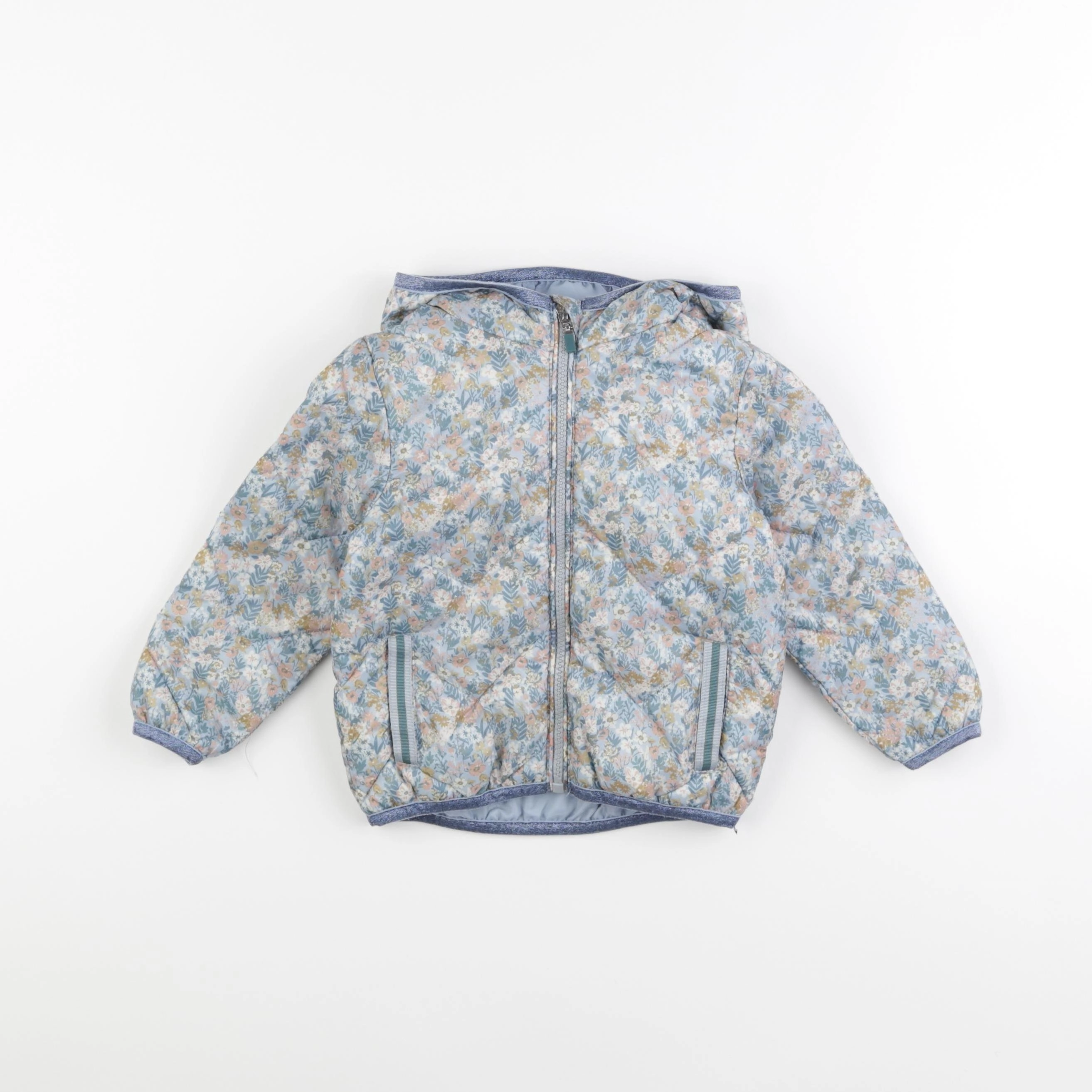 Vertbaudet - doudoune bleu - 2 ans