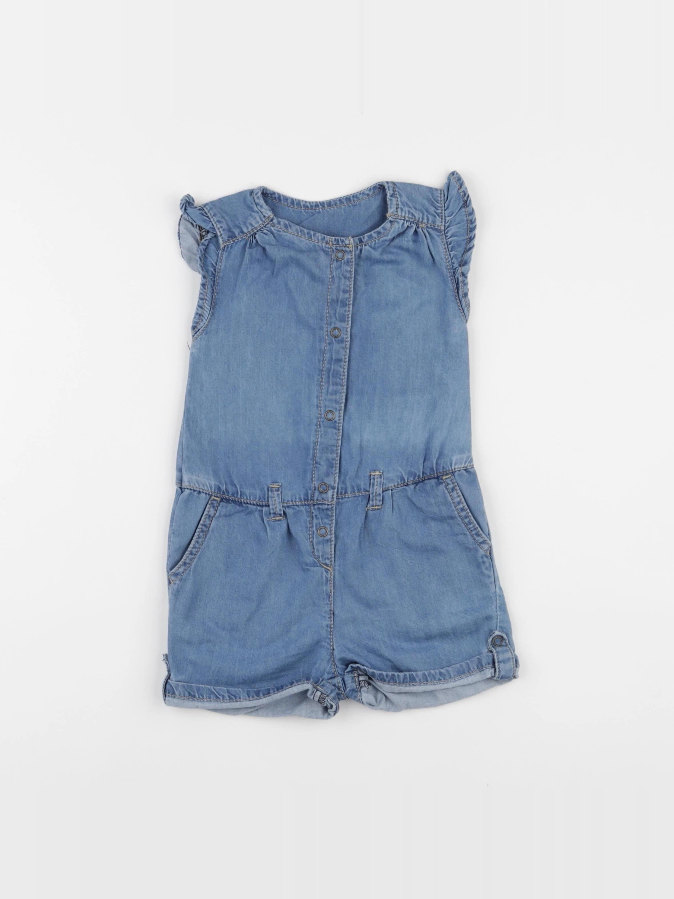 Zara - combinaison bleu - 9/12 mois
