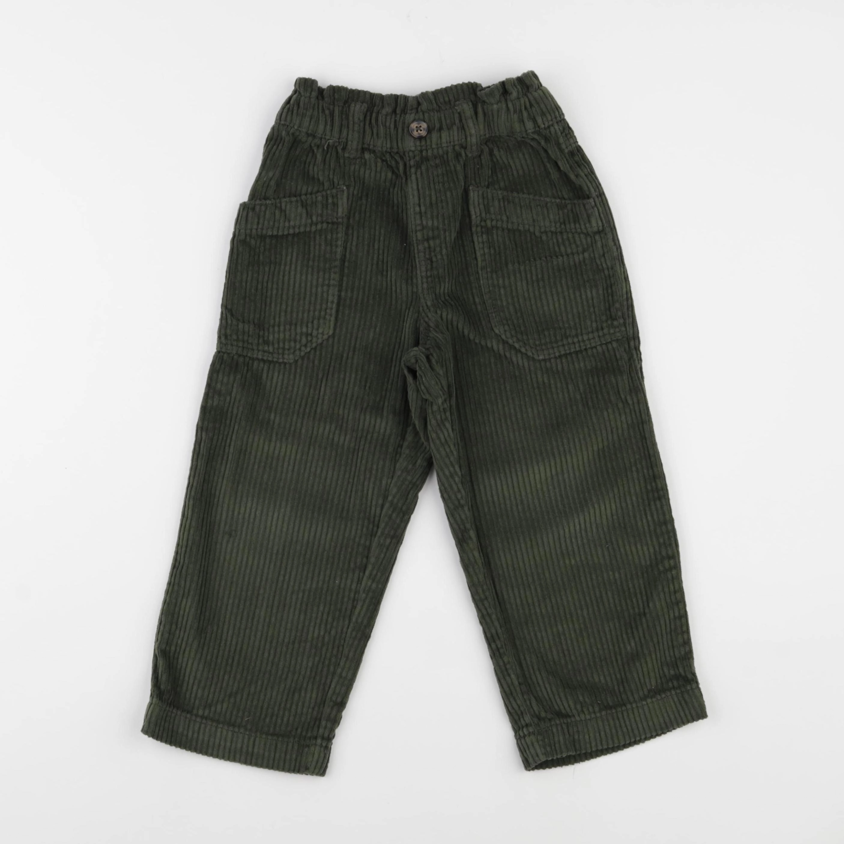 Monoprix - pantalon vert - 3 ans