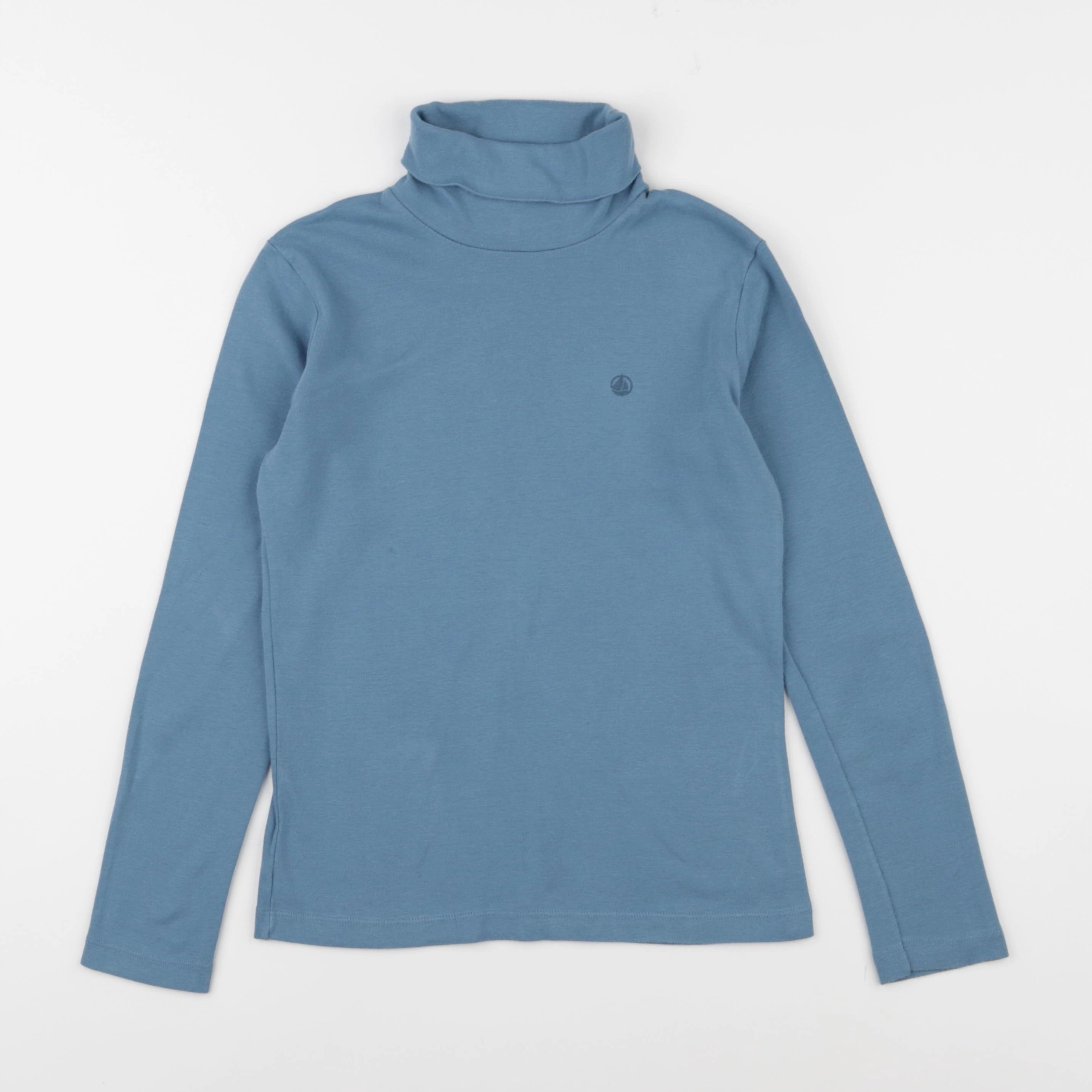 Petit Bateau - sous-pull bleu - 10 ans