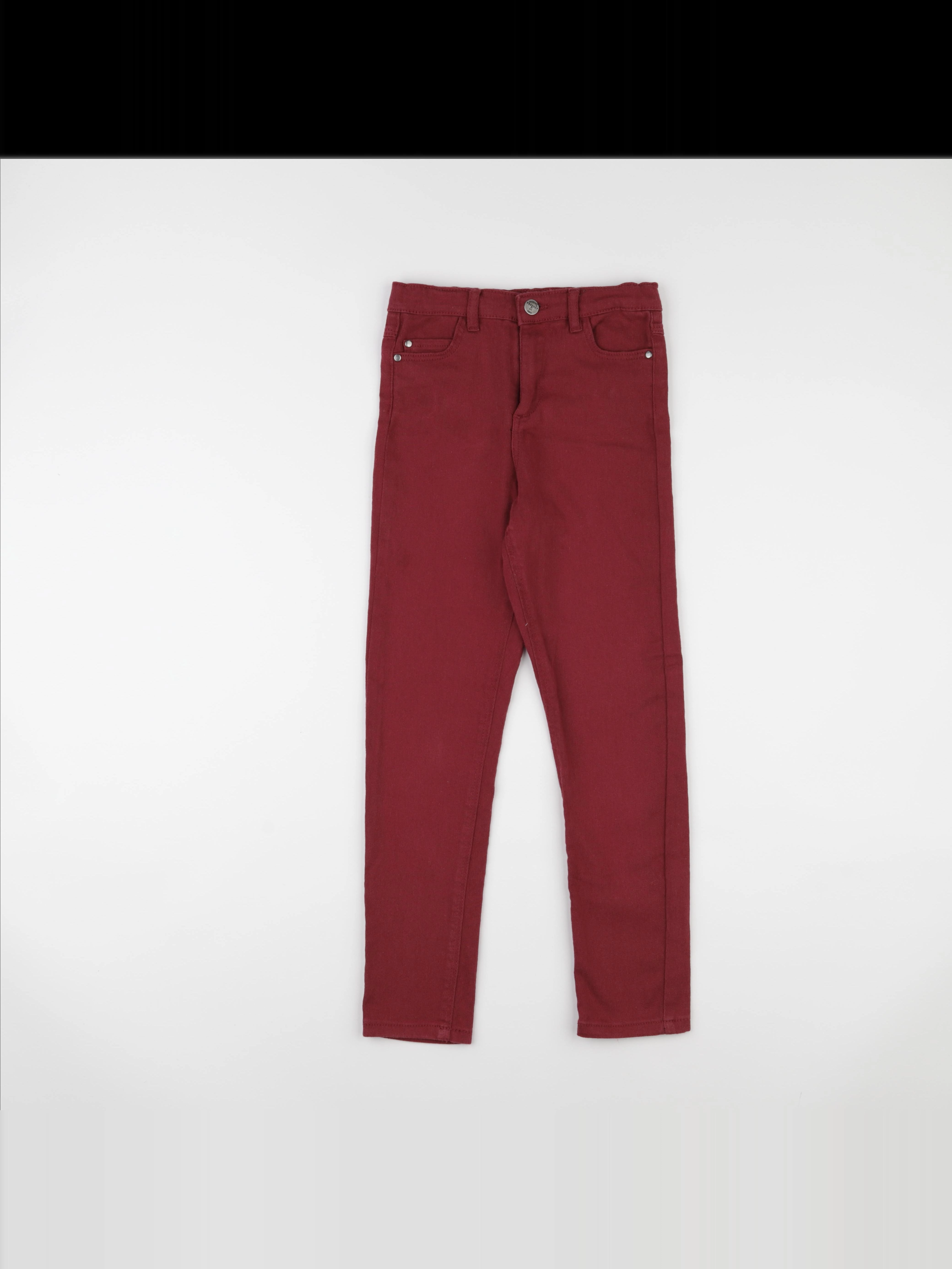 Little Cigogne - pantalon rouge - 10 ans