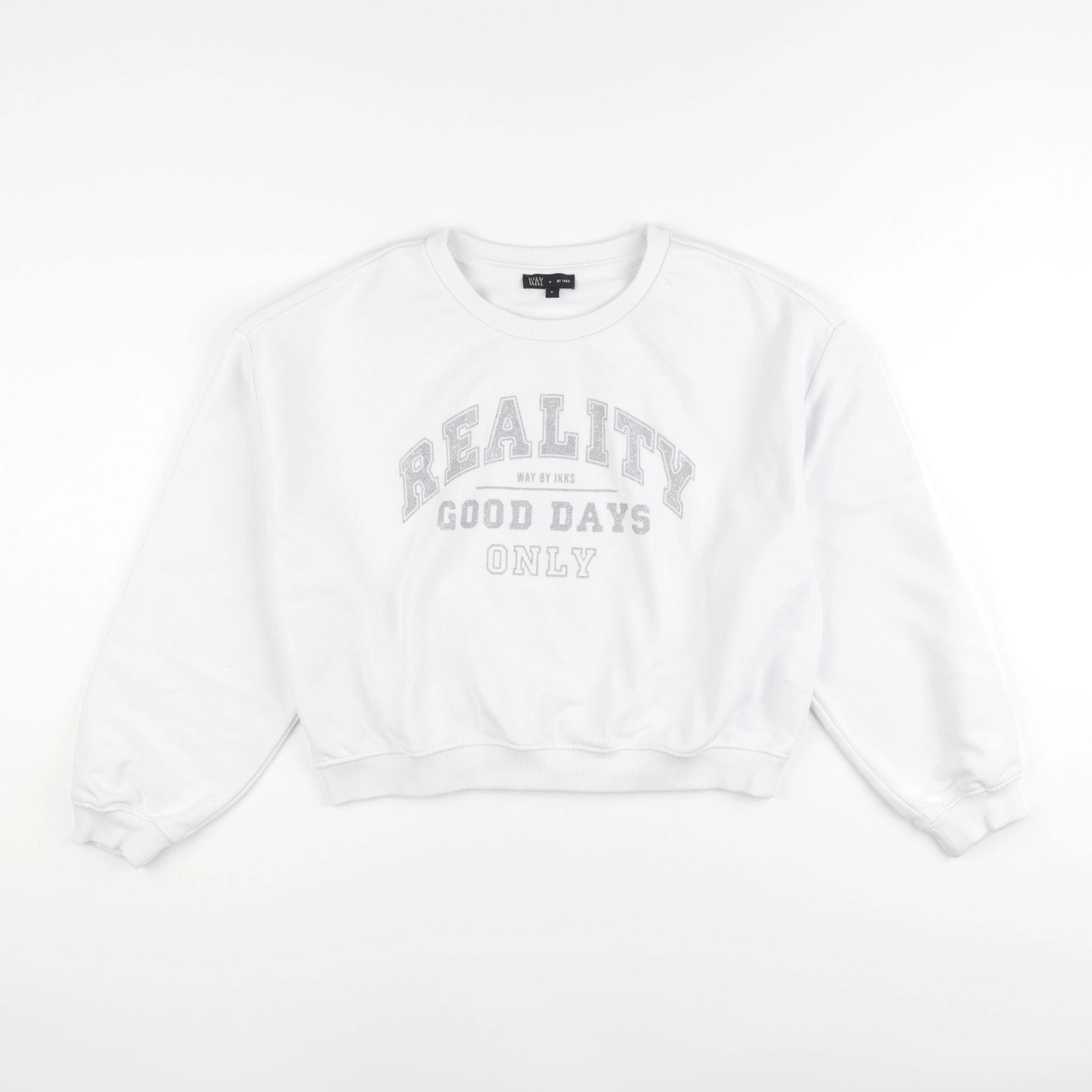 IKKS - sweat blanc - 14 ans