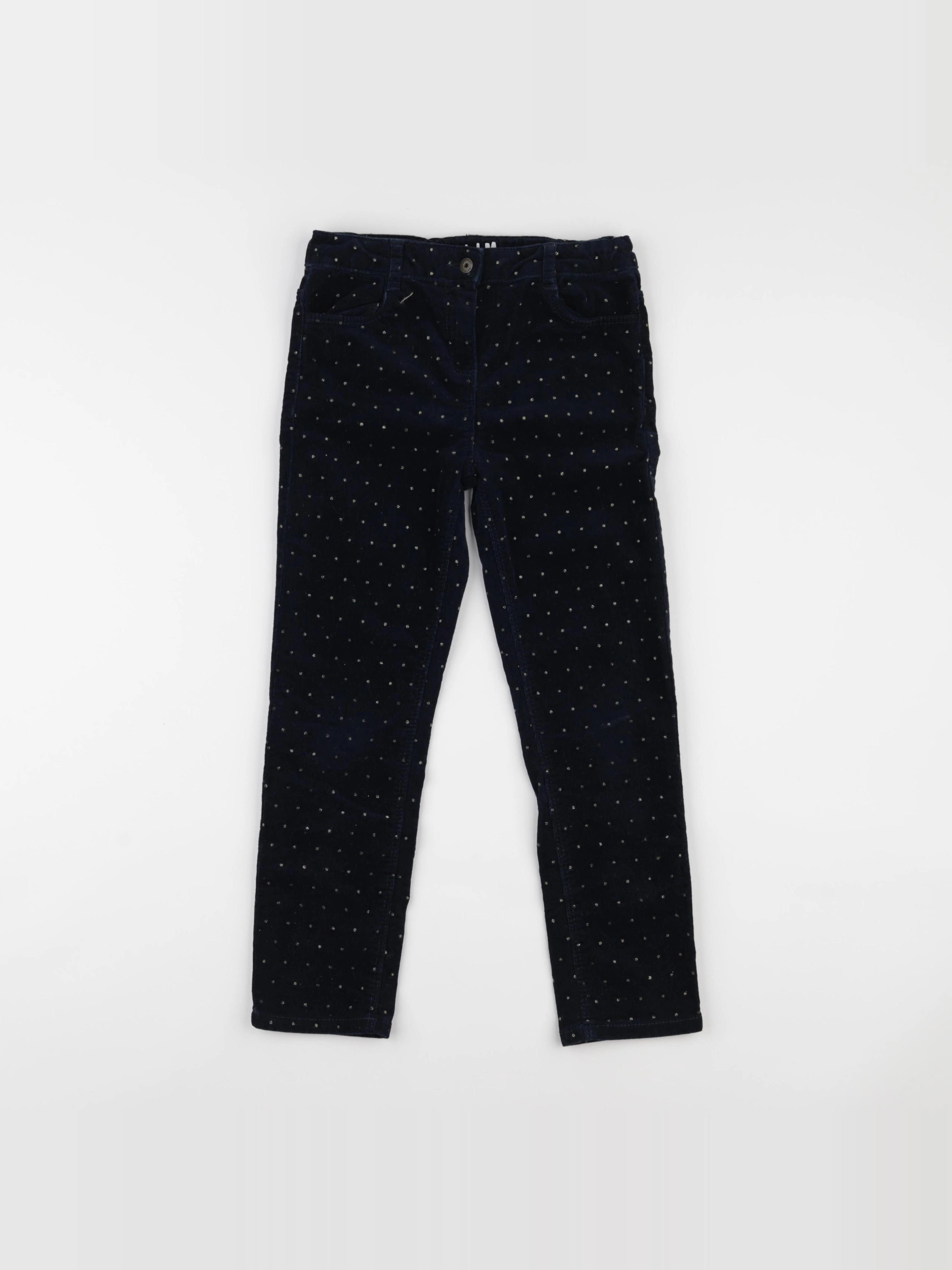 Vertbaudet - pantalon bleu - 8 ans