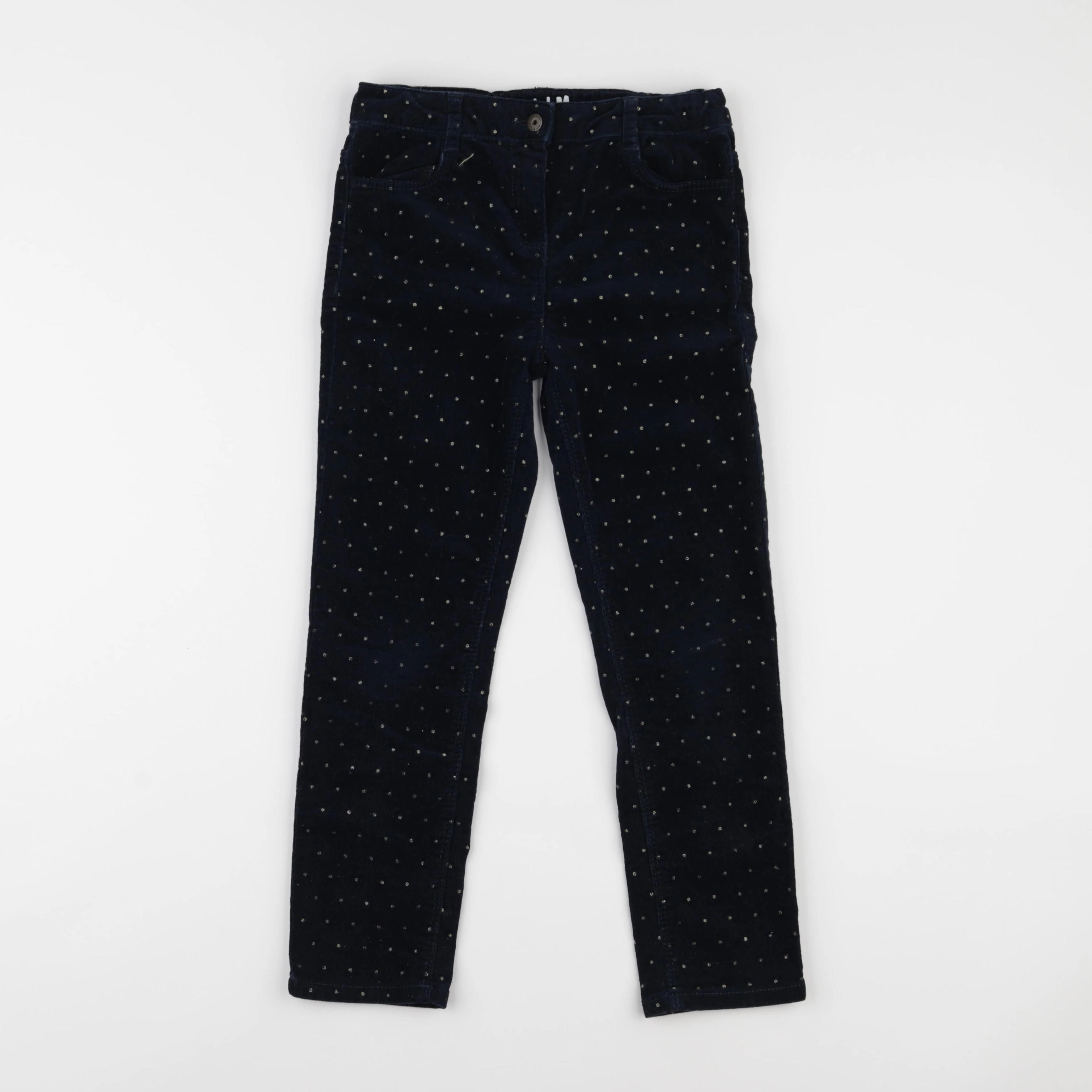 Vertbaudet - pantalon bleu - 8 ans