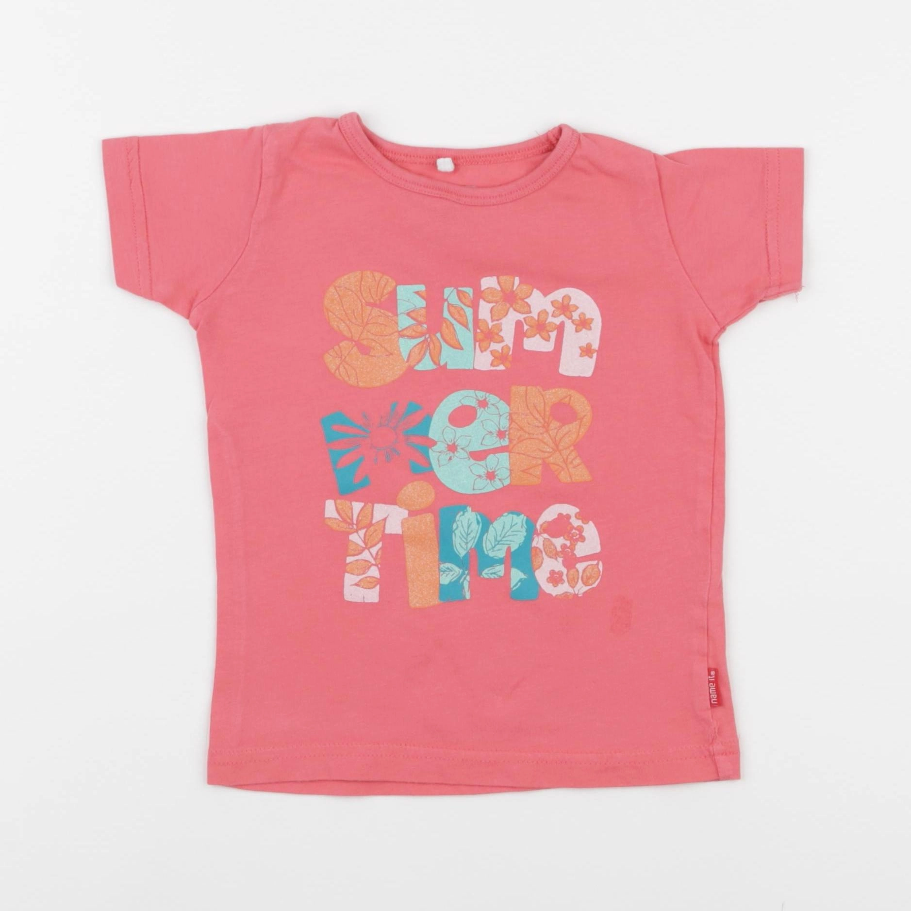 Name it - tee-shirt rose - 9/12 mois