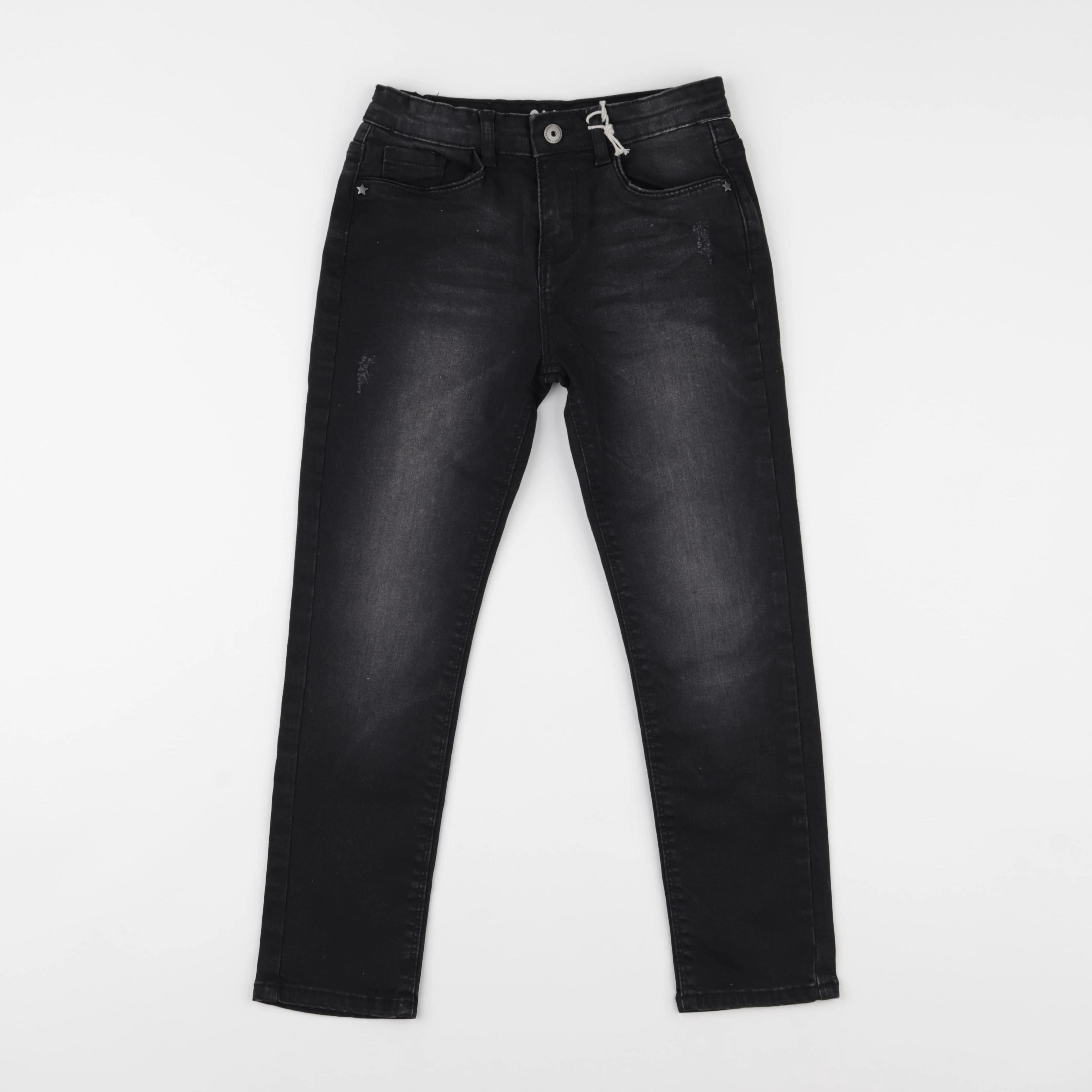 Vertbaudet - jean noir - 7 ans