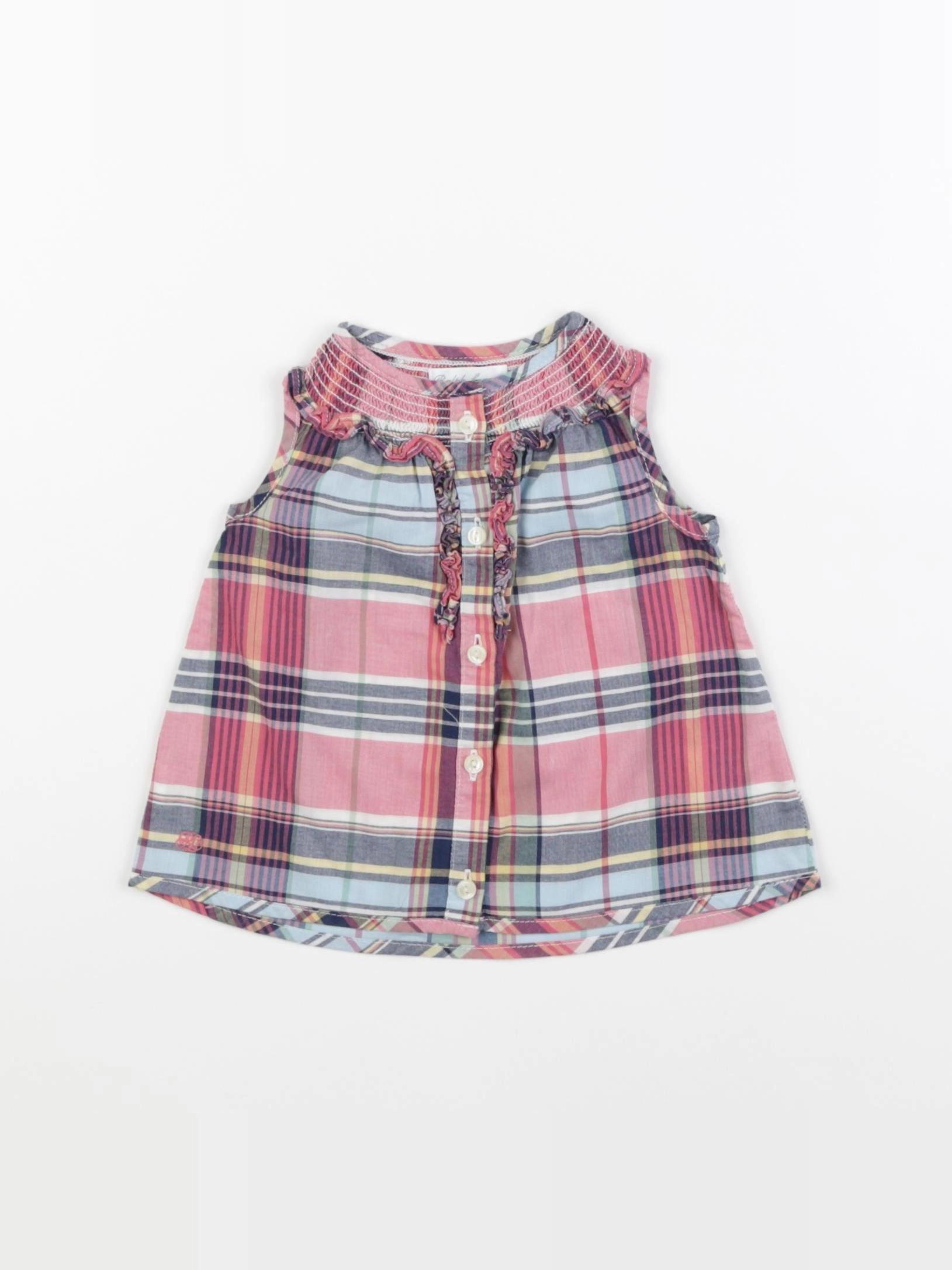 Ralph Lauren - blouse multicolore - 6 mois