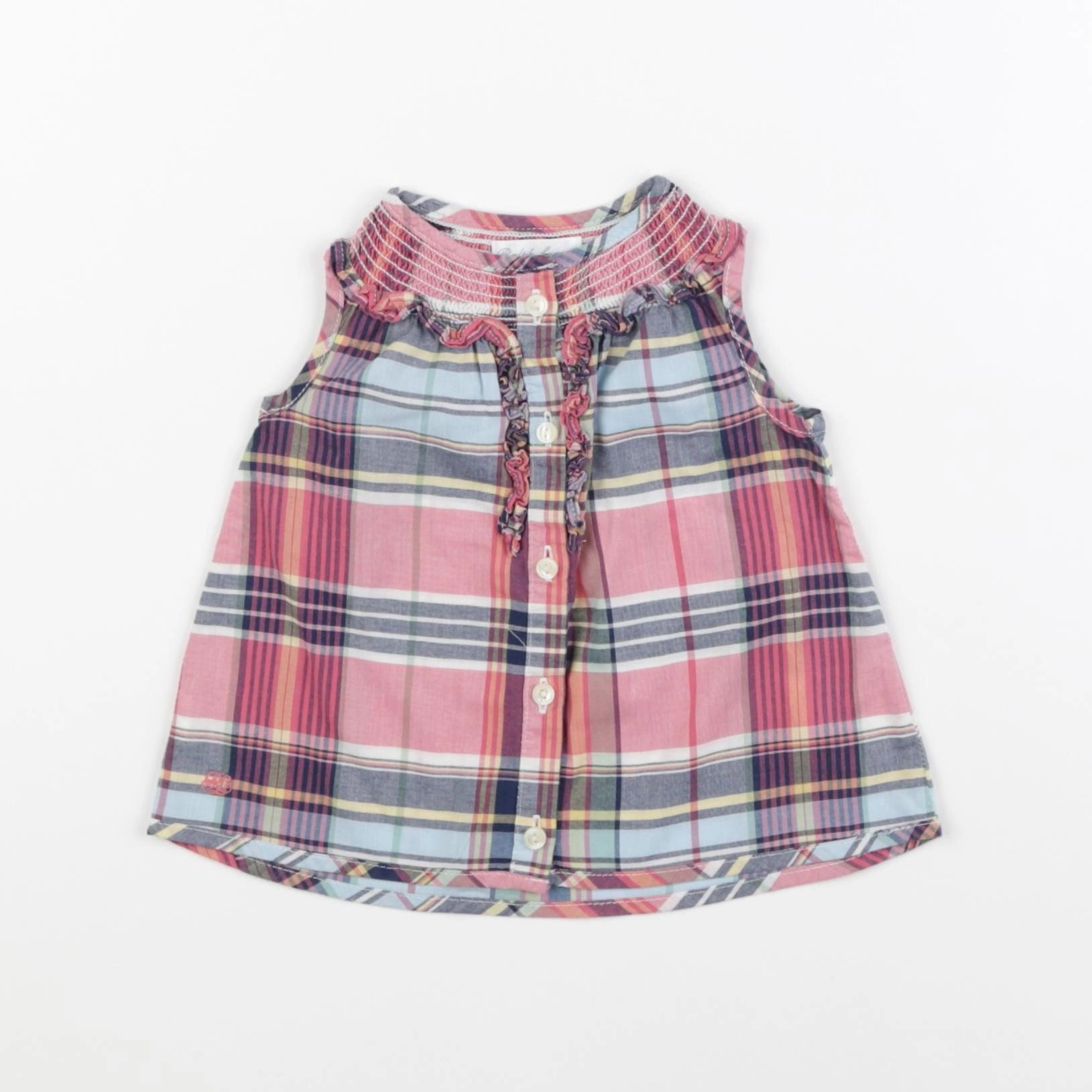 Ralph Lauren - blouse multicolore - 6 mois