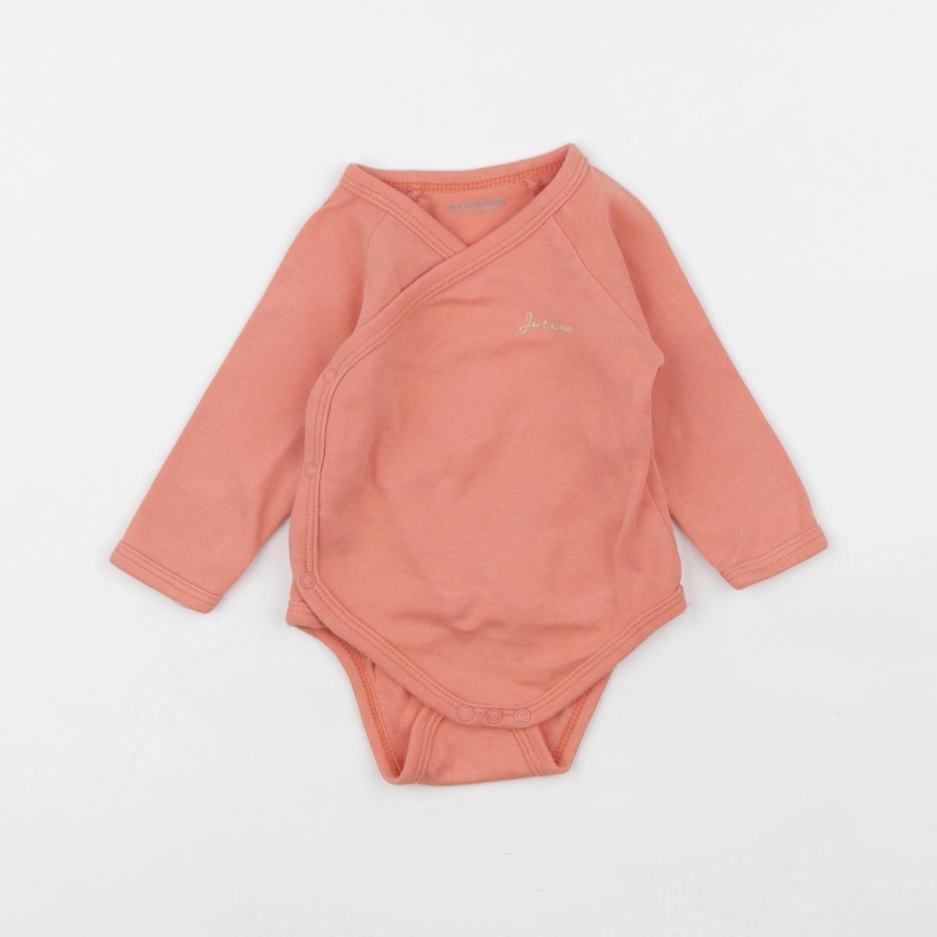 Vertbaudet - body rose - 3 mois