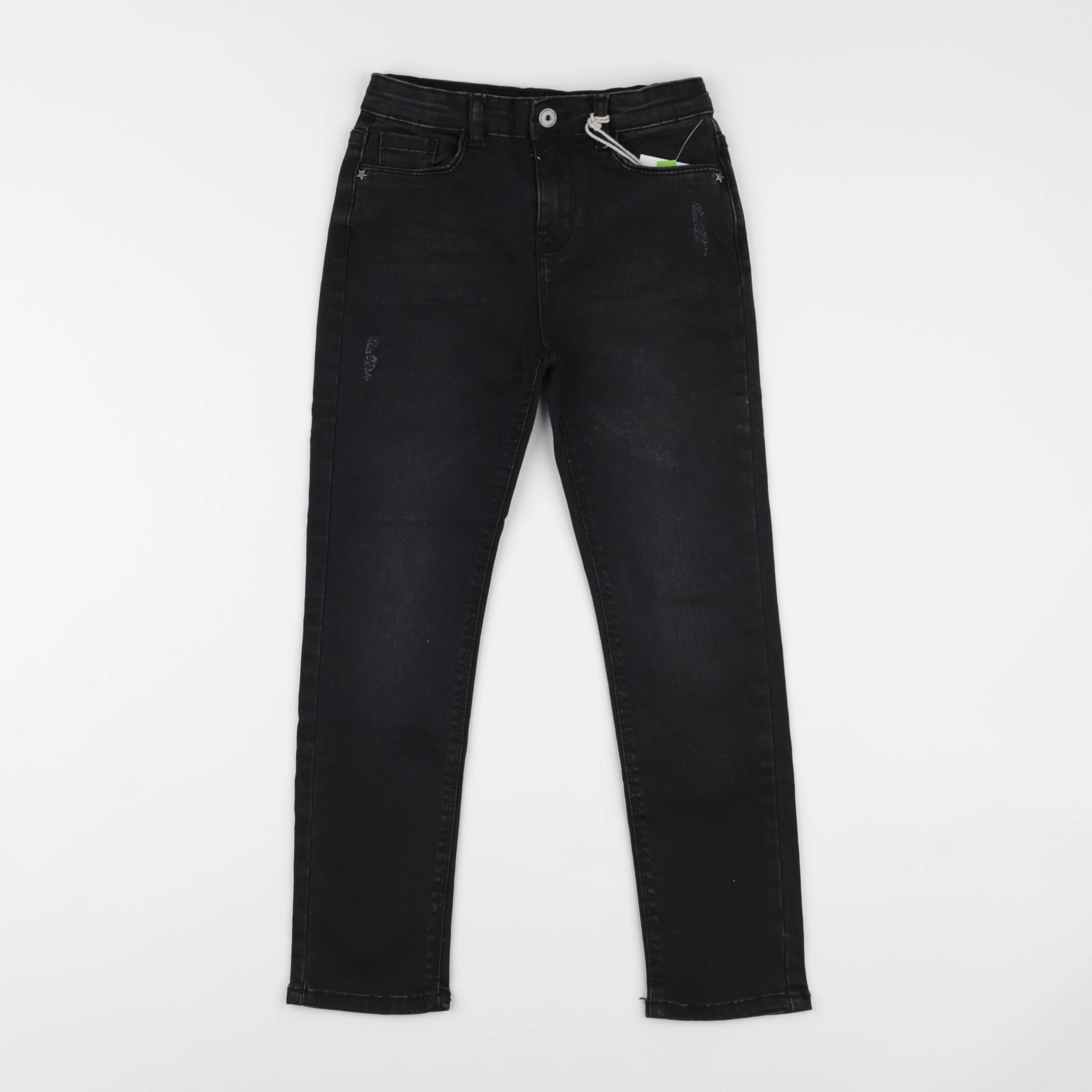 Vertbaudet - jean noir - 8 ans