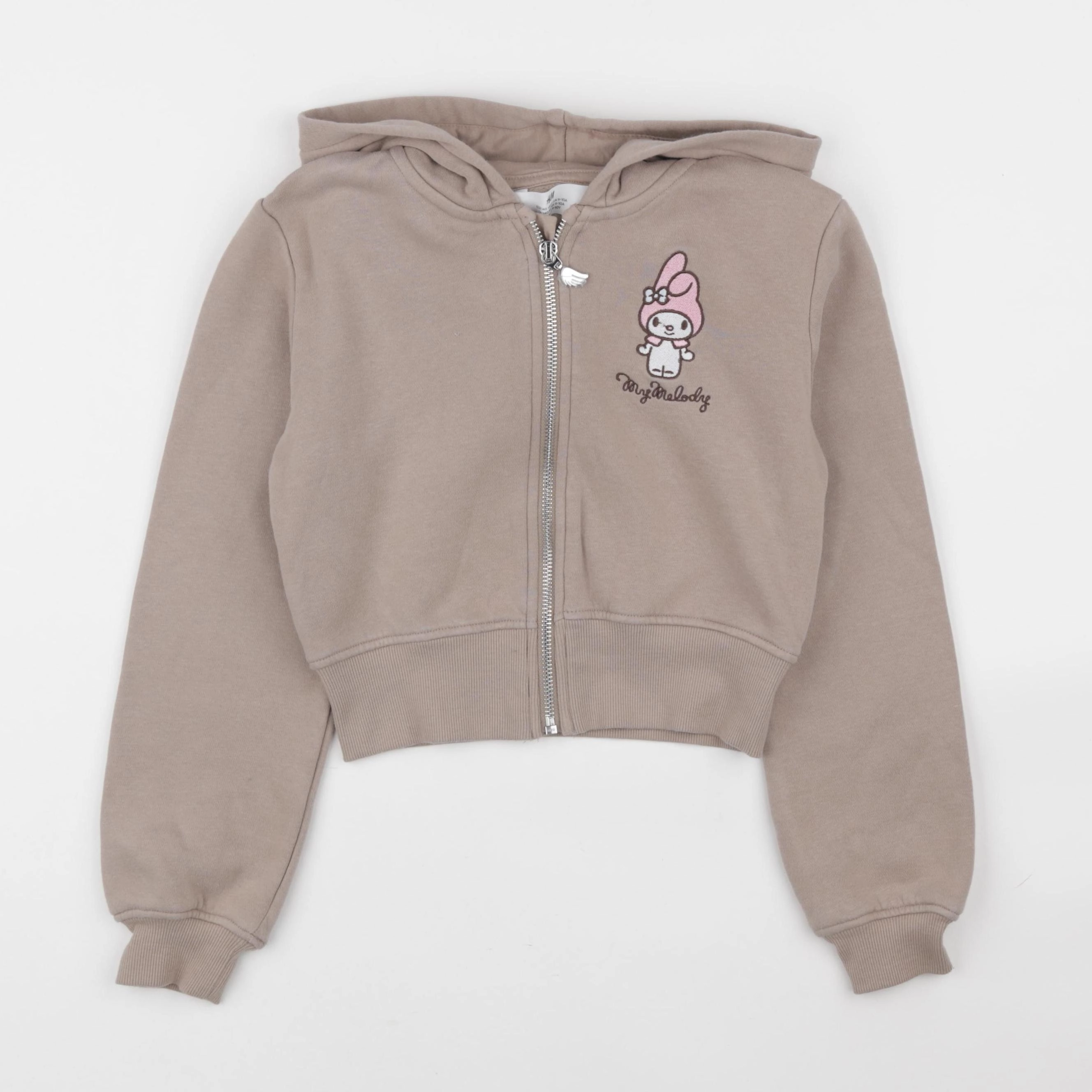 H&M - sweat beige - 9/10 ans