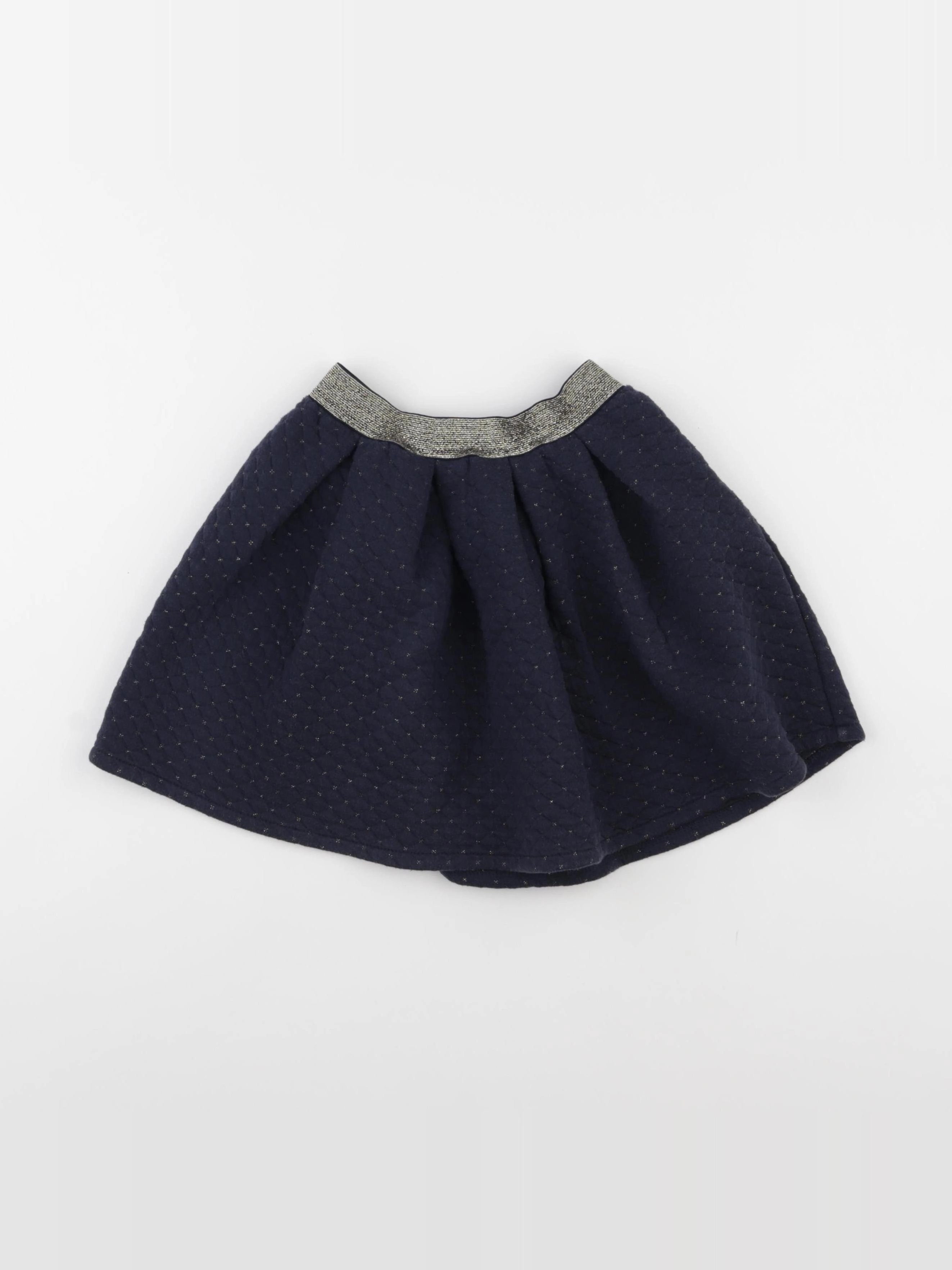 Vertbaudet - jupe bleu - 7 ans