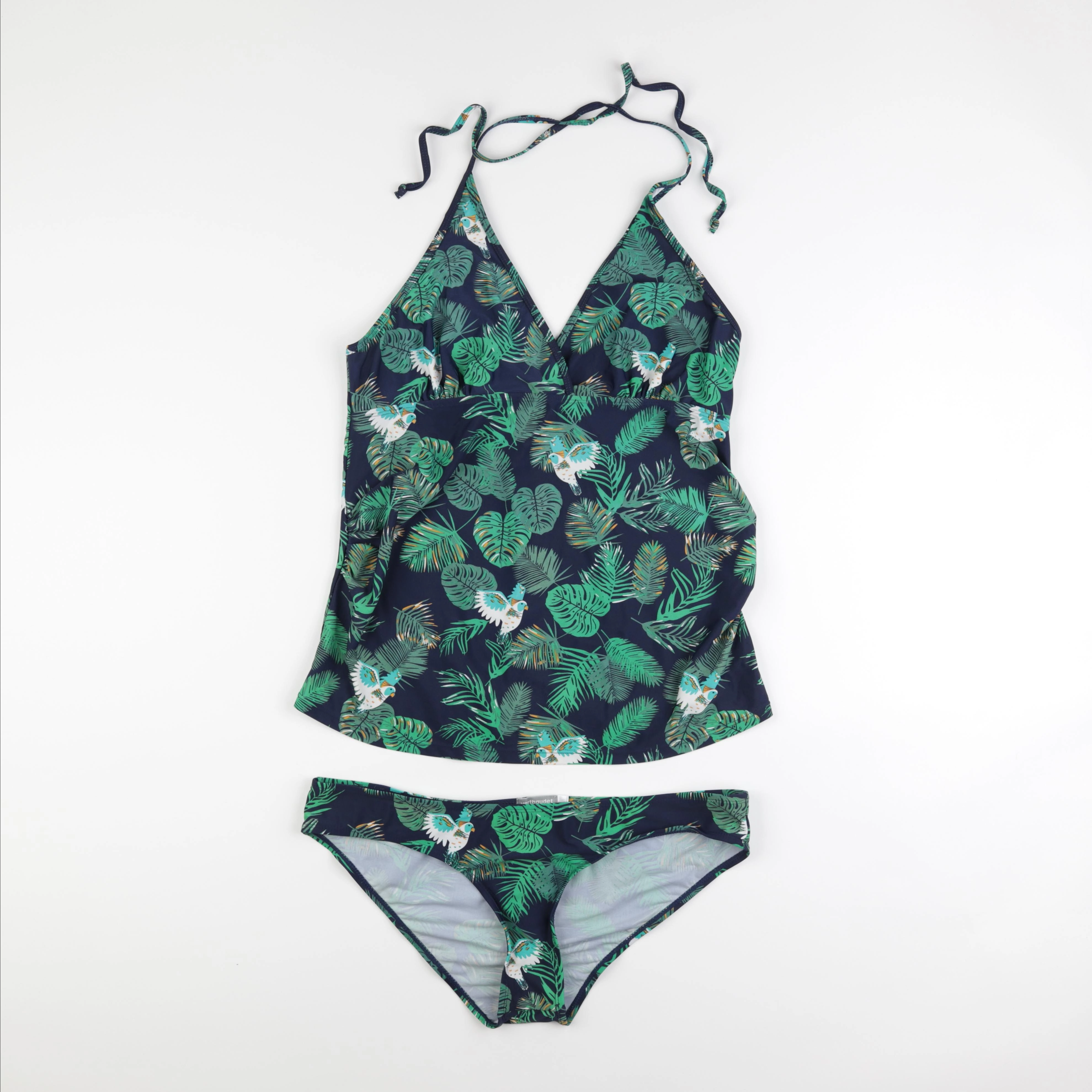 Vertbaudet - maillot de bain grossesse vert, bleu - 44