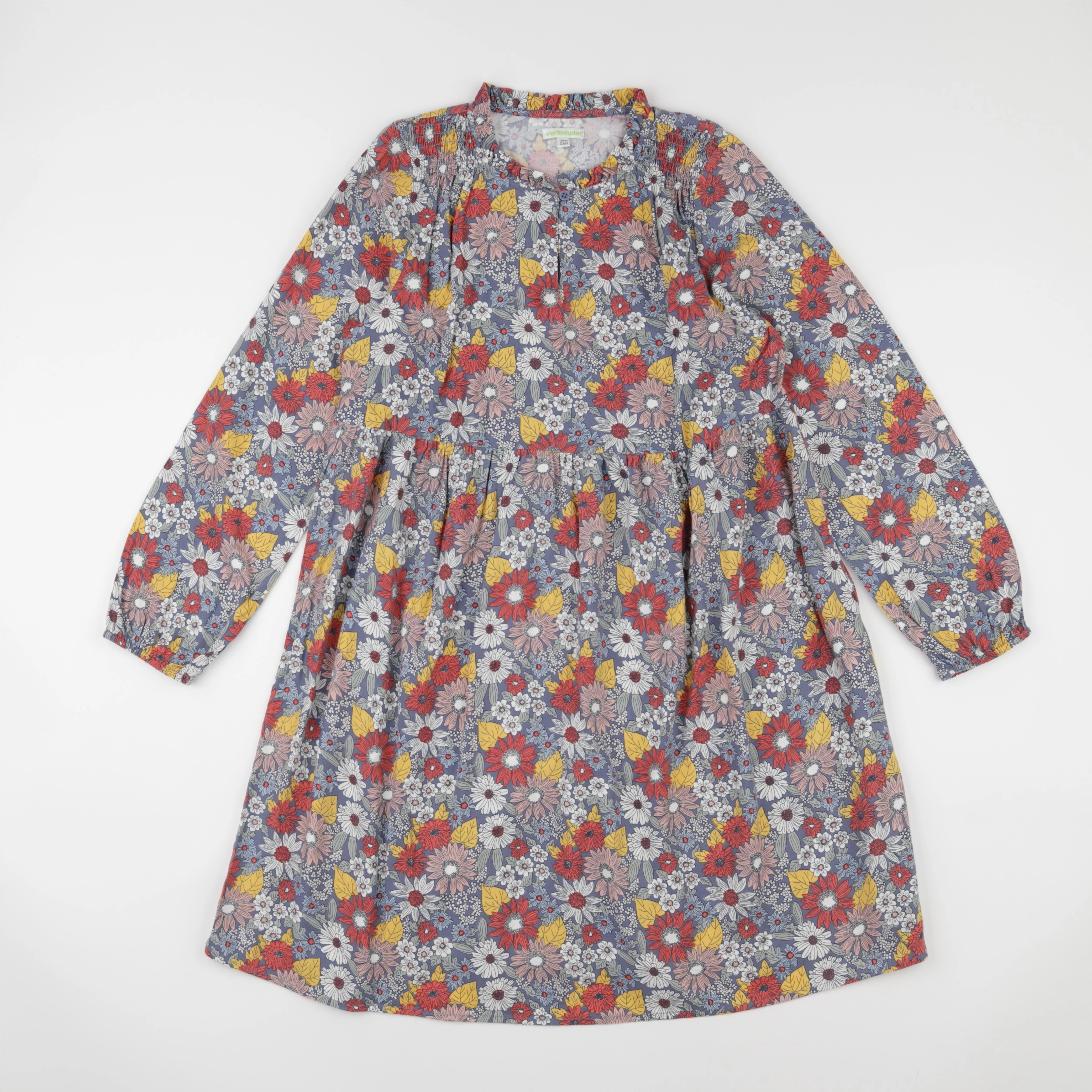 Vertbaudet - robe multicolore - 14 ans