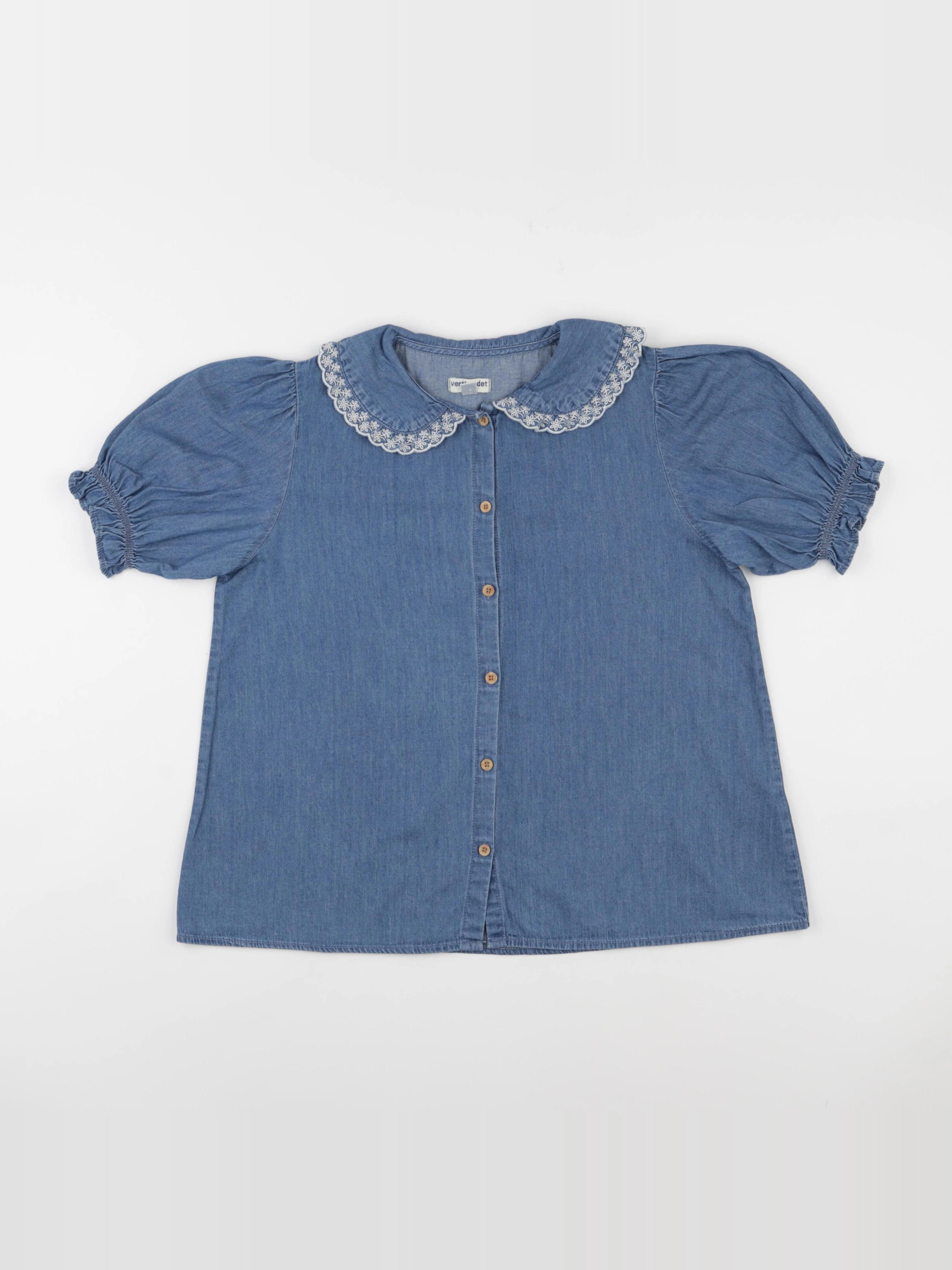 Vertbaudet - blouse bleu - 14 ans