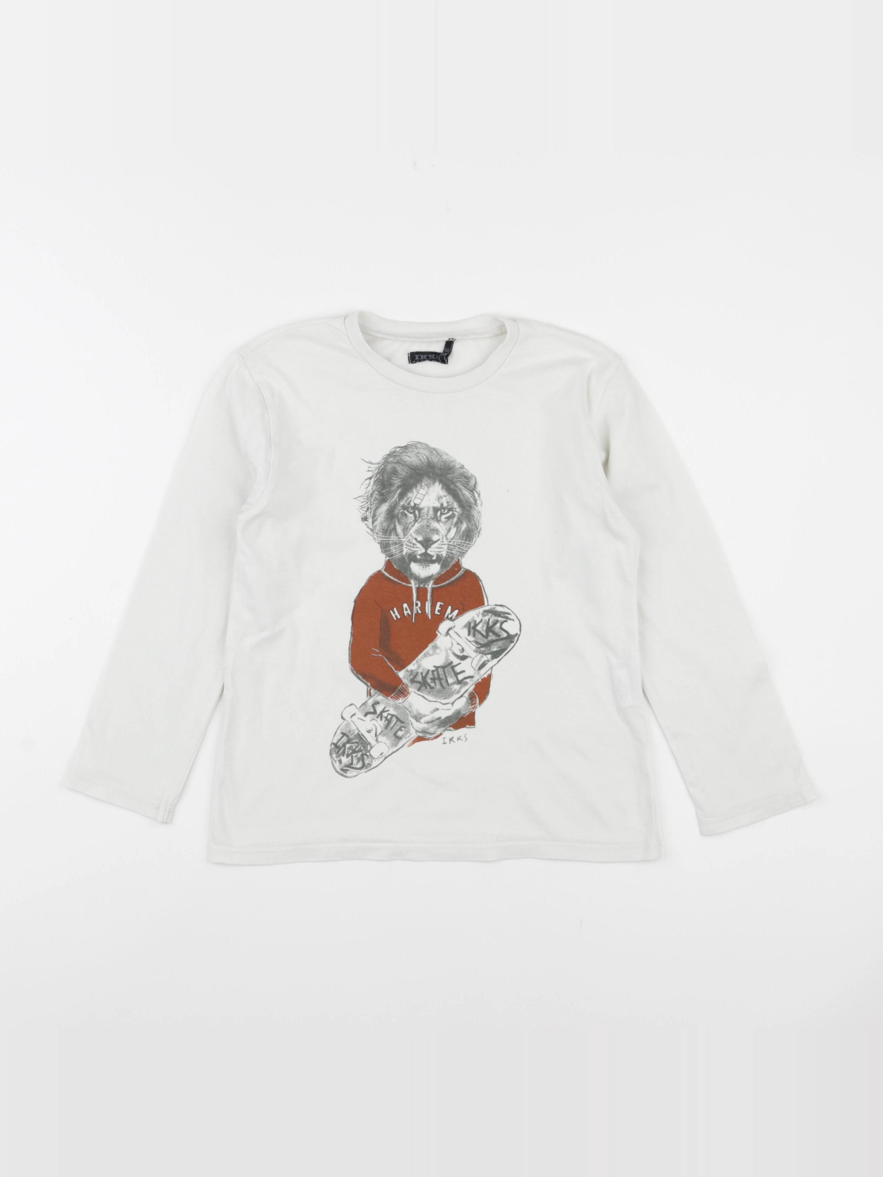 IKKS - tee-shirt blanc - 6 ans