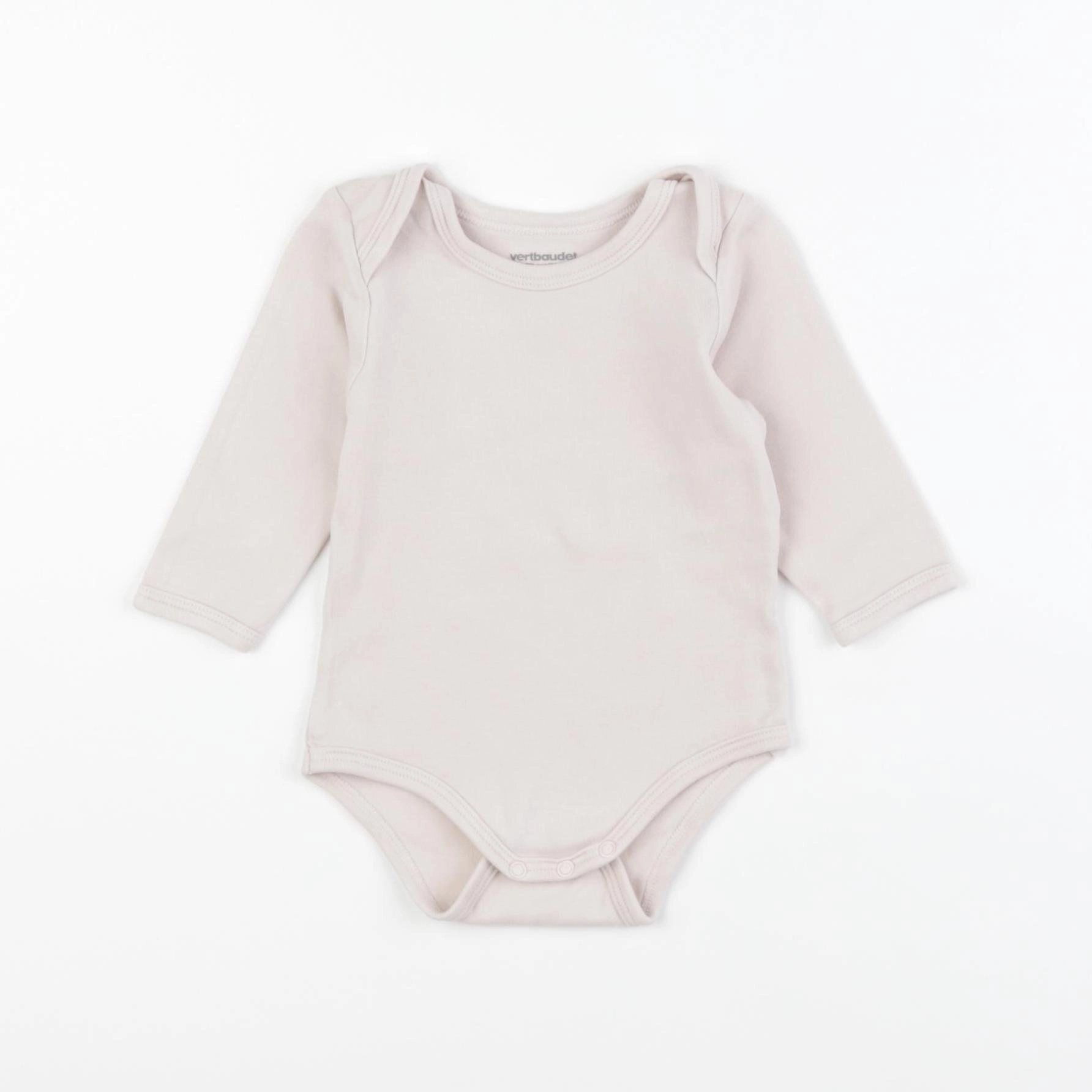 Vertbaudet - body rose - 9 mois