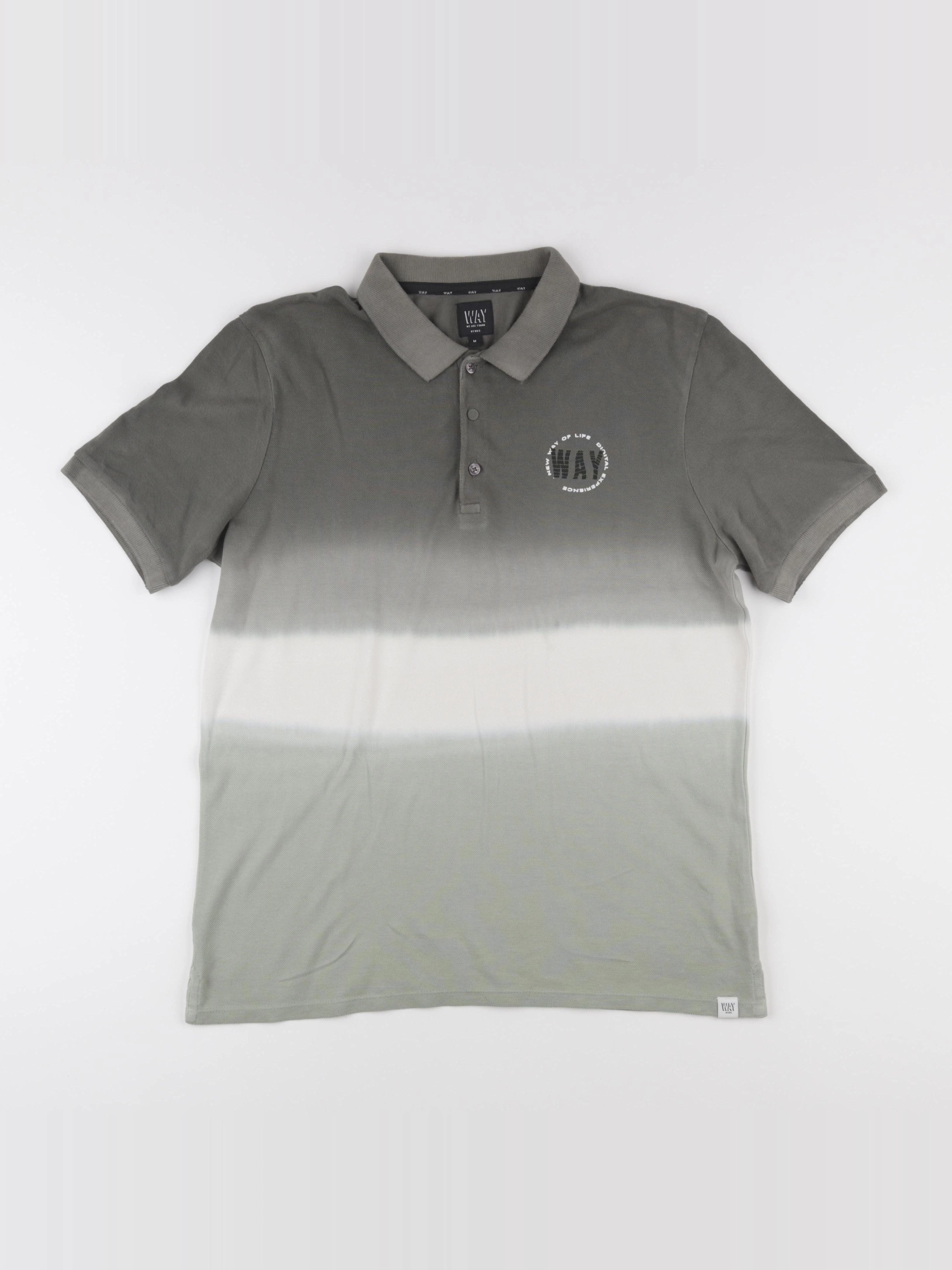 IKKS - polo vert - 16 ans