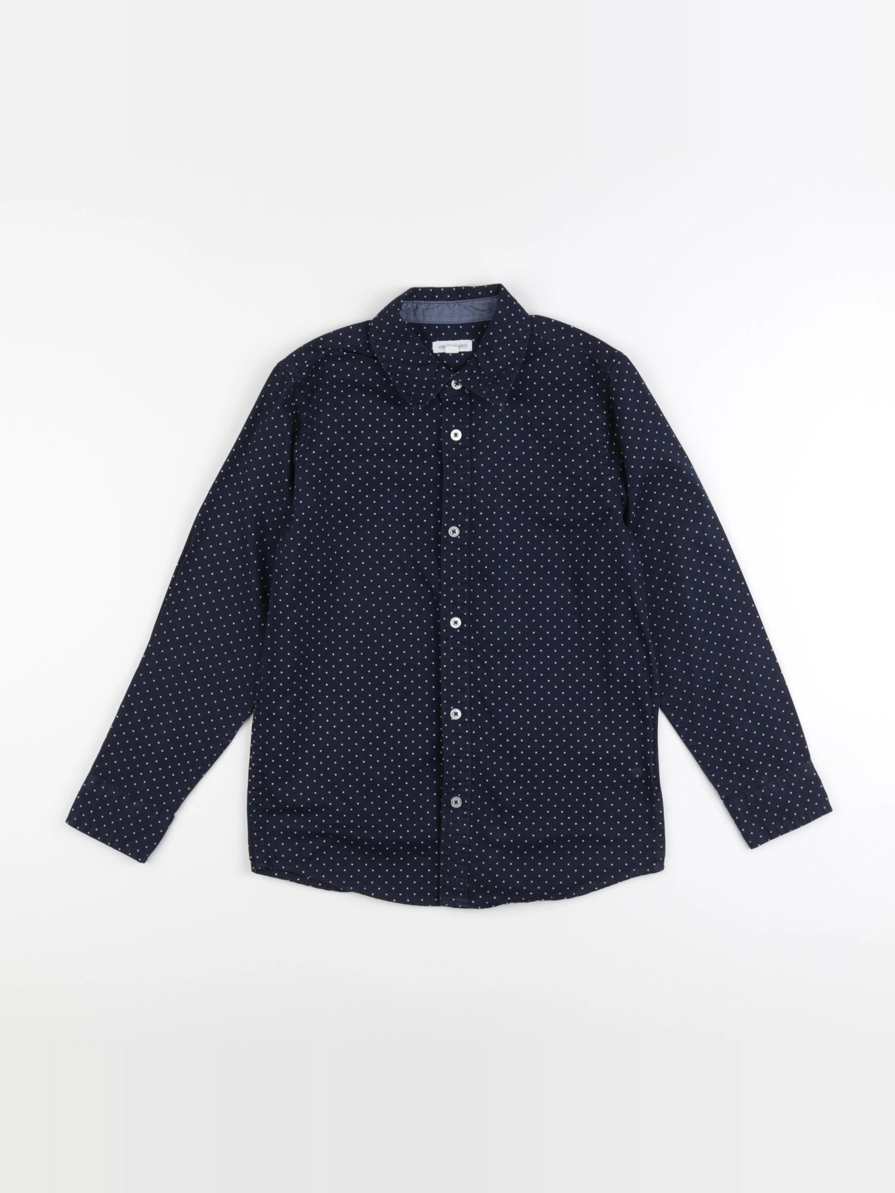 Vertbaudet - chemise bleu - 10 ans
