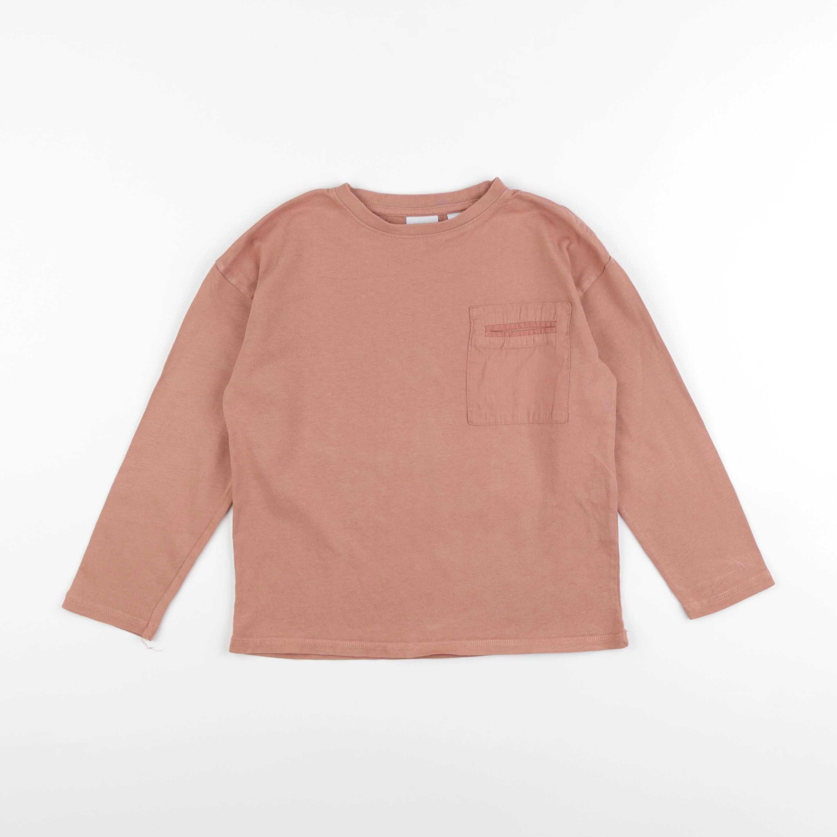 Zara - tee-shirt rose - 4/5 ans