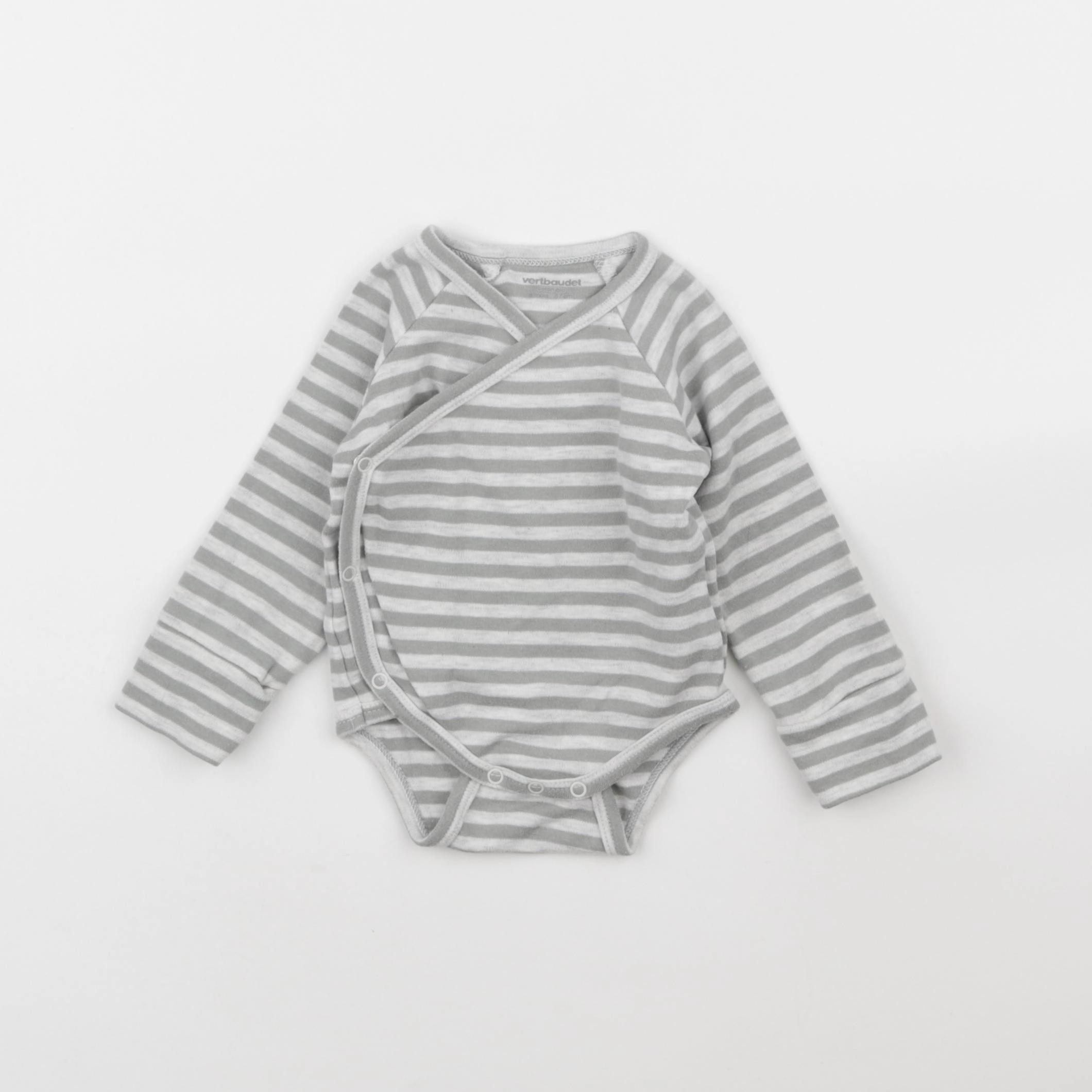 Vertbaudet - body bleu - 6 mois