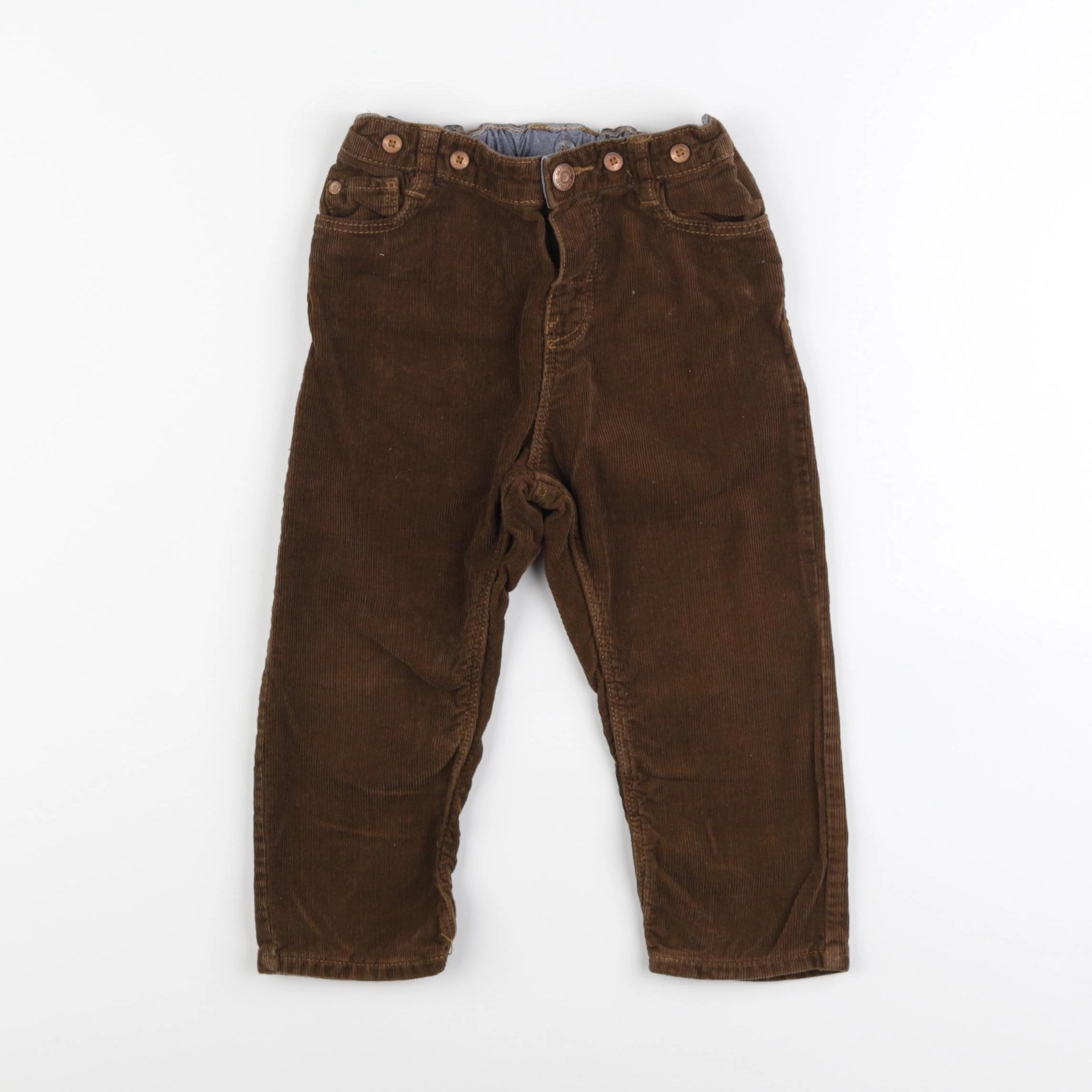 H&M - pantalon marron - 18/24 mois