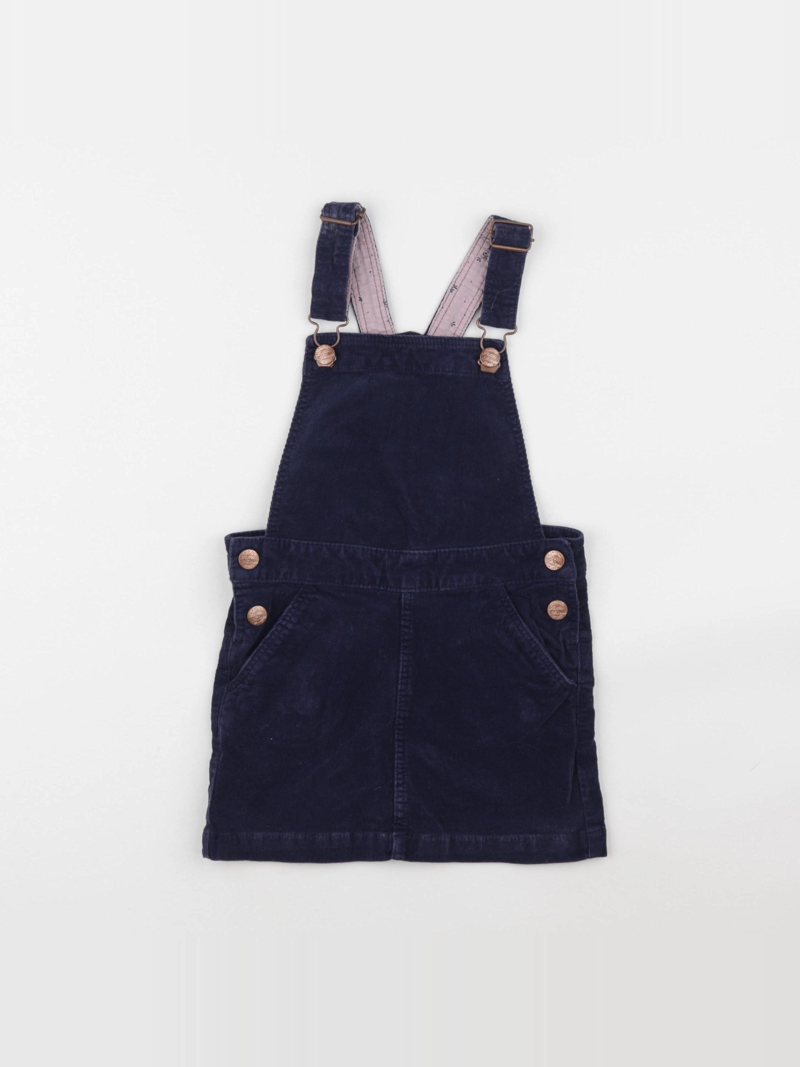H&M - robe bleu - 5/6 ans