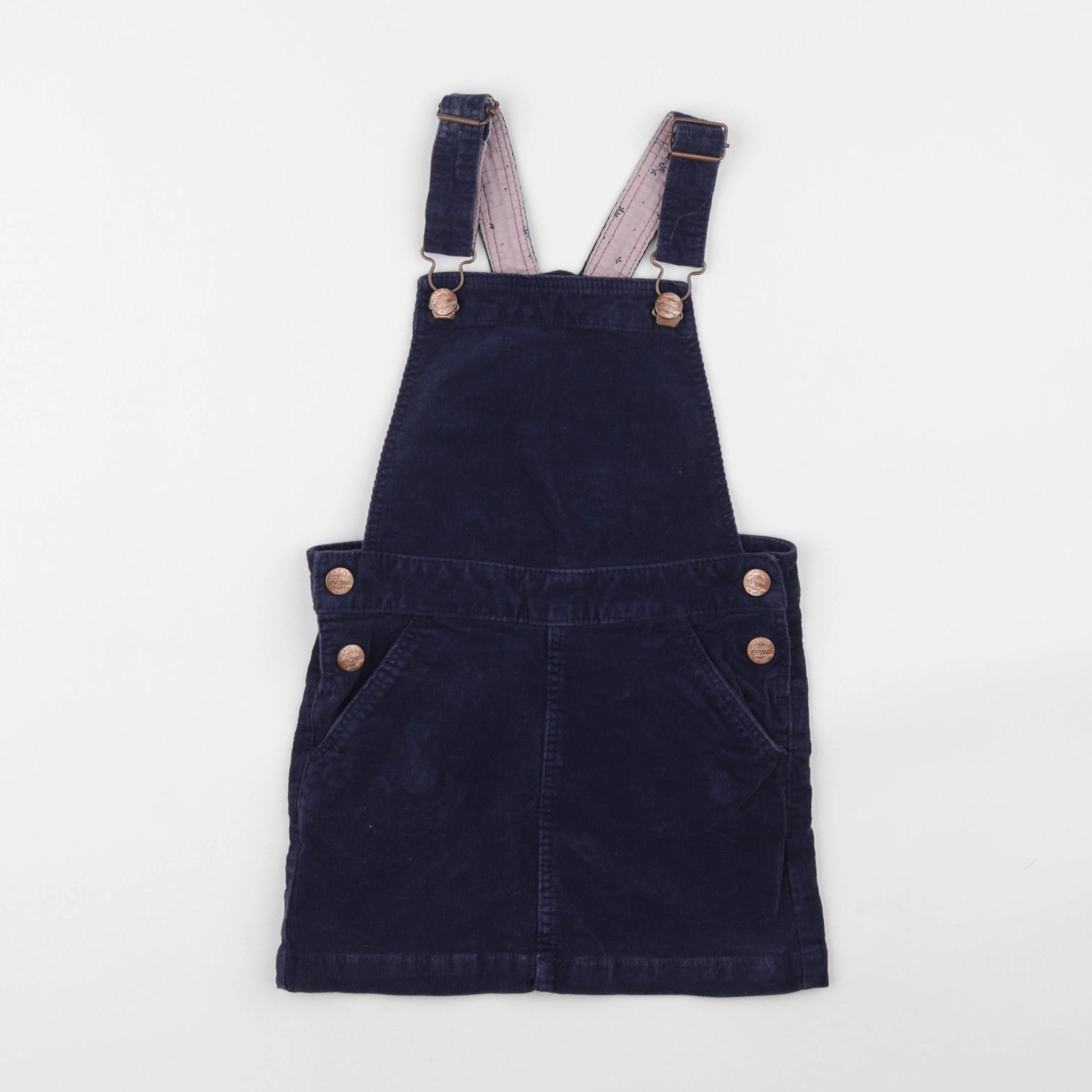 H&M - robe bleu - 5/6 ans