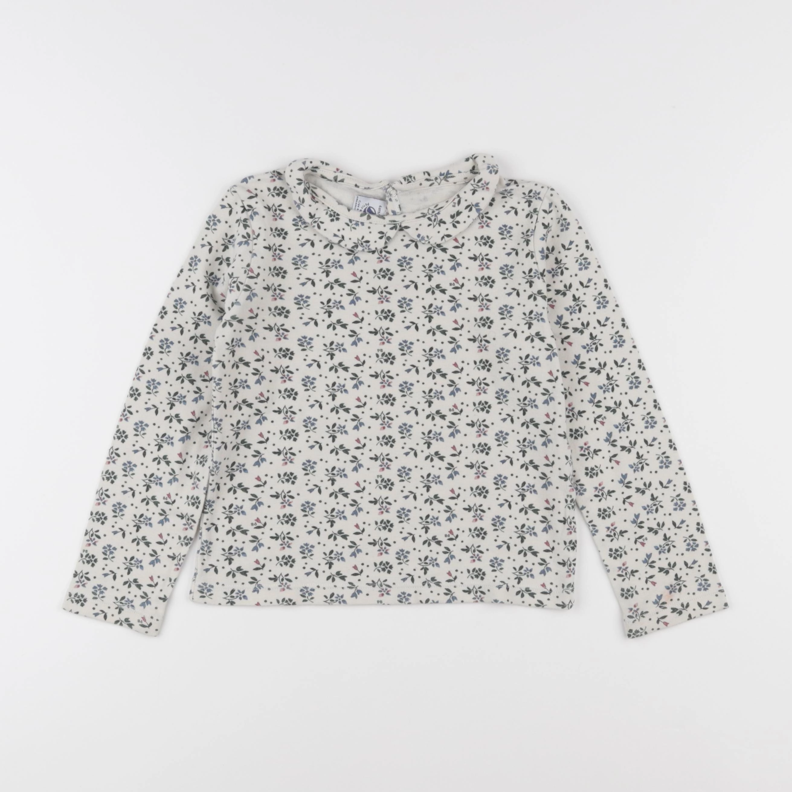 Petit Bateau - tee-shirt beige - 6 ans