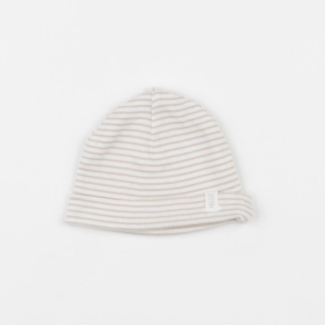 H&M - bonnet de naissance marron - 0 mois