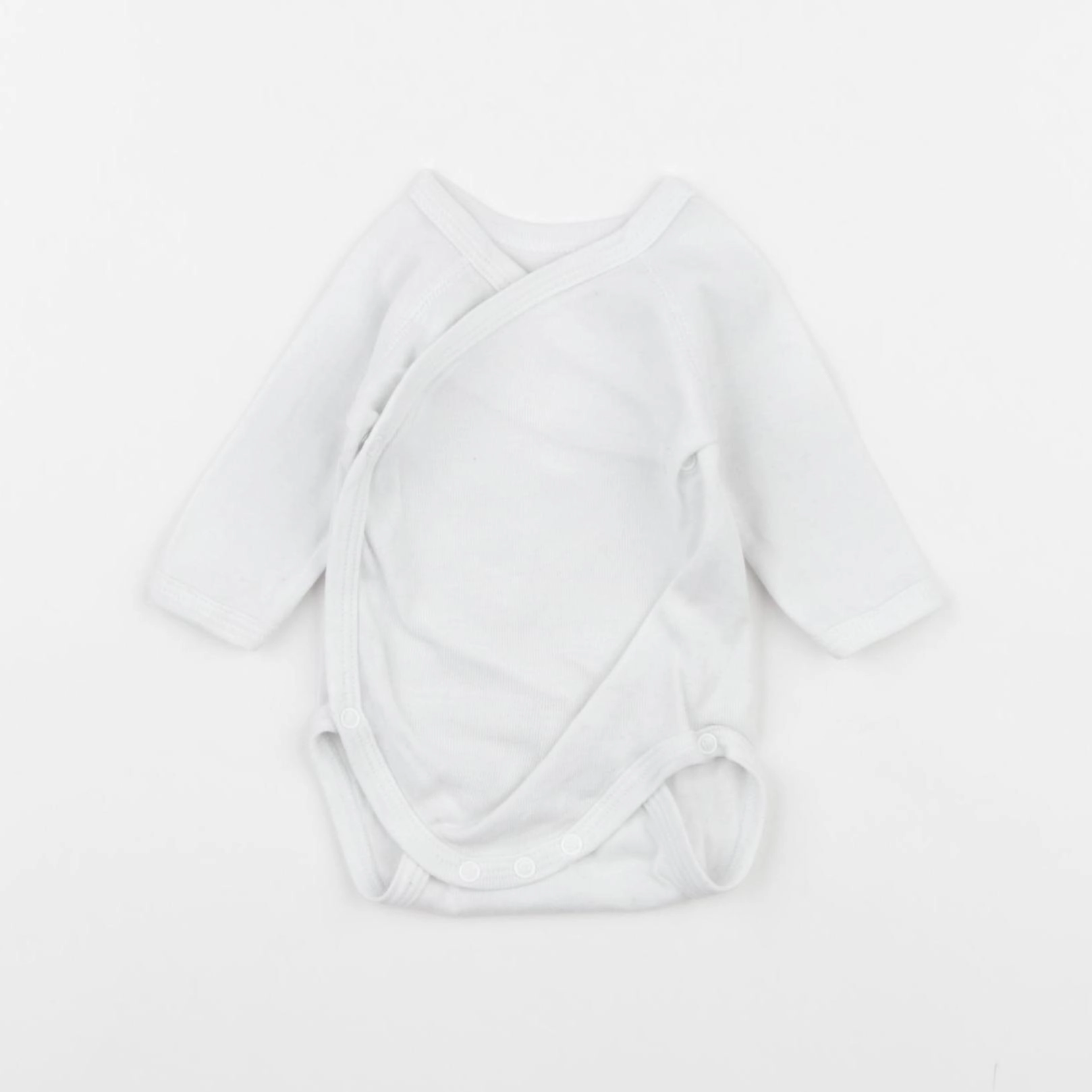 Petit Bateau - body blanc - 0 mois