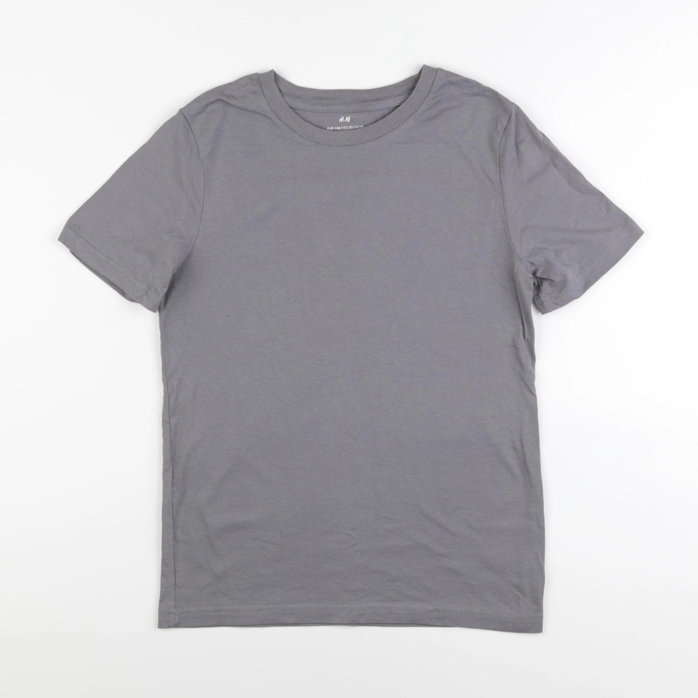 H&M - tee-shirt gris - 10/12 ans