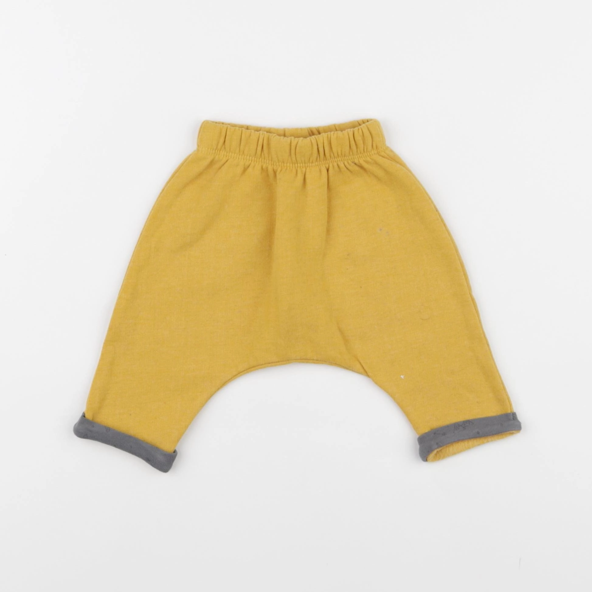 Vertbaudet - sarouel jaune - 1 mois