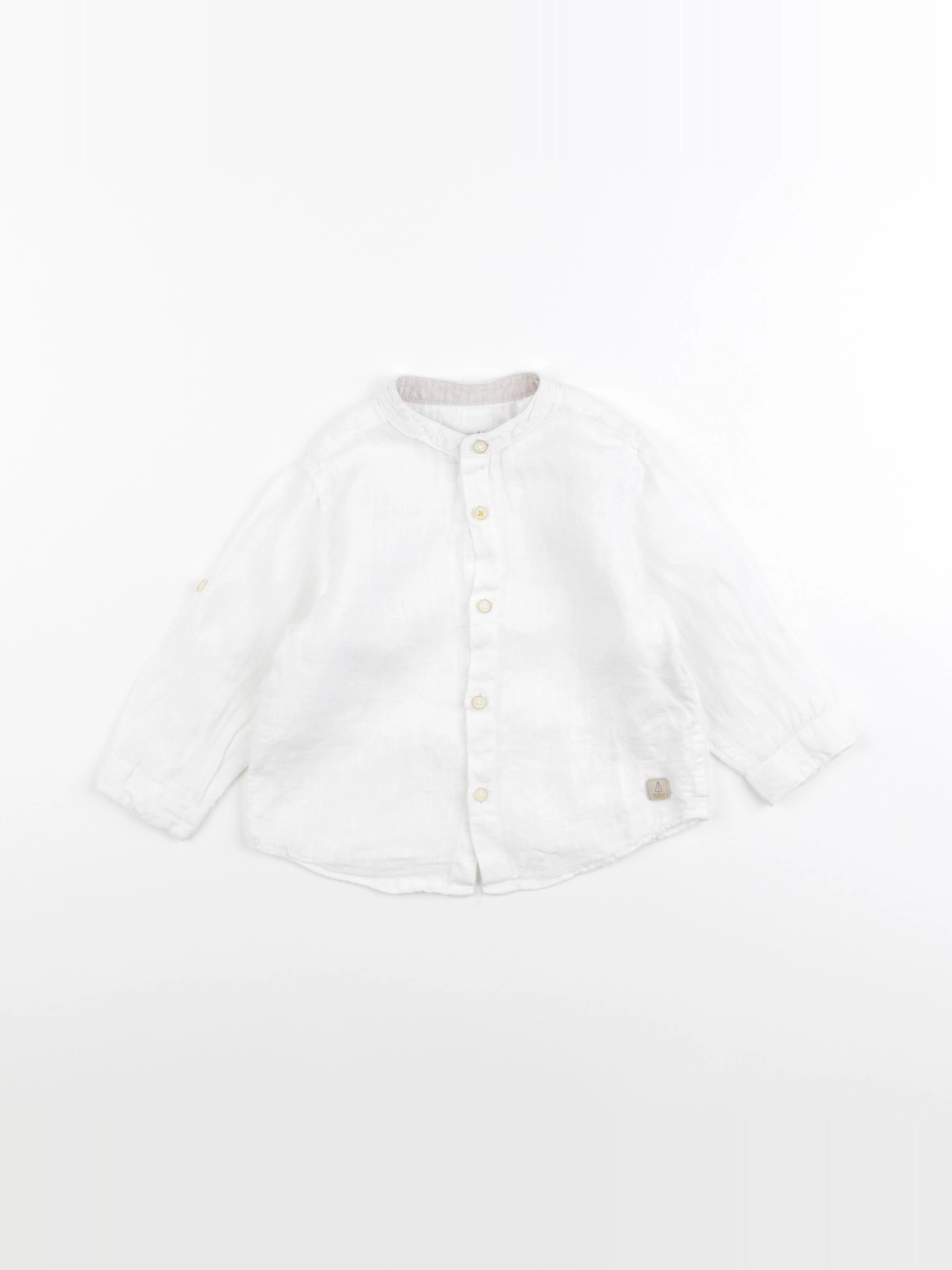 Zara - chemise blanc - 6/9 mois