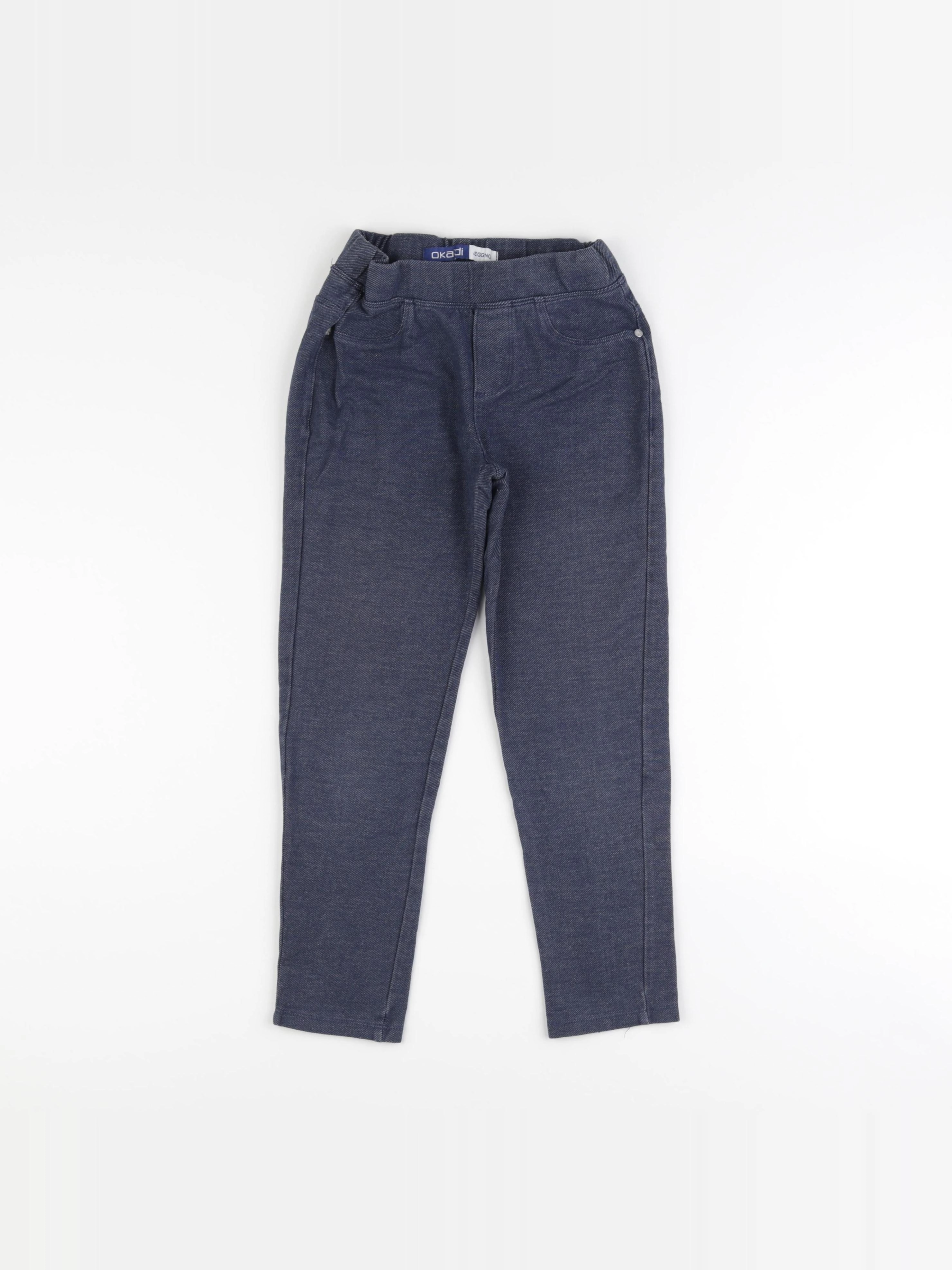 Okaidi - jegging bleu - 8 ans
