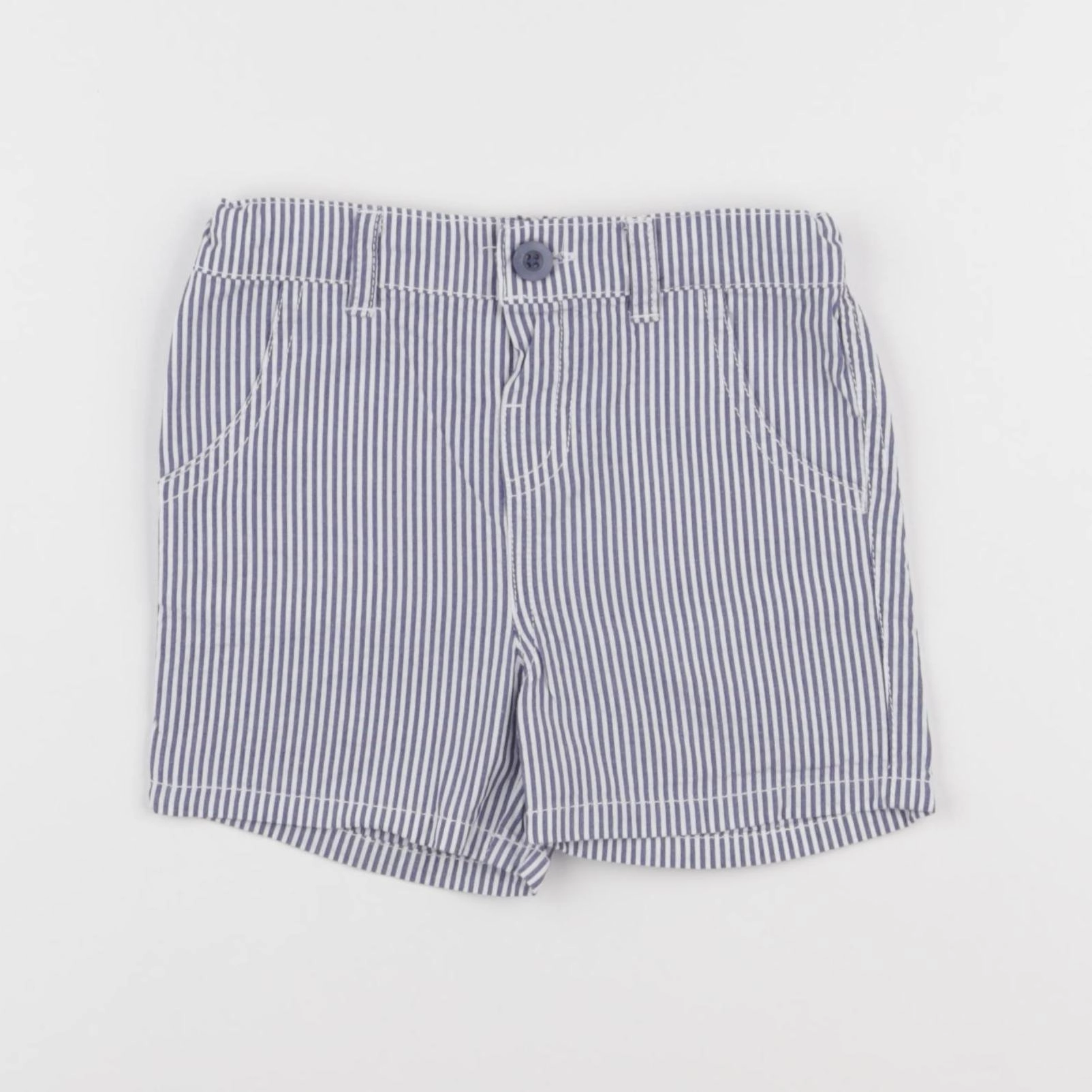 La Redoute - short bleu - 2 ans